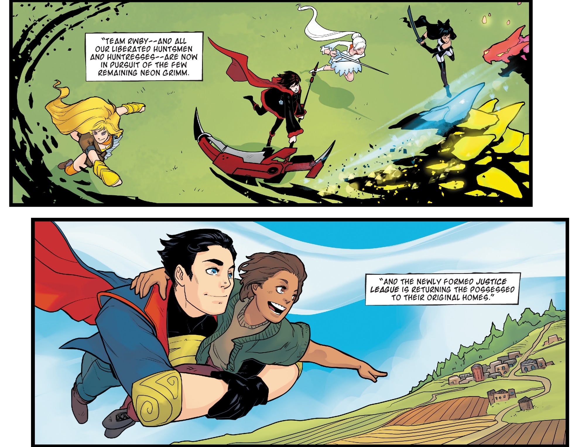 Read online RWBY/Justice League comic -  Issue #14 - 5