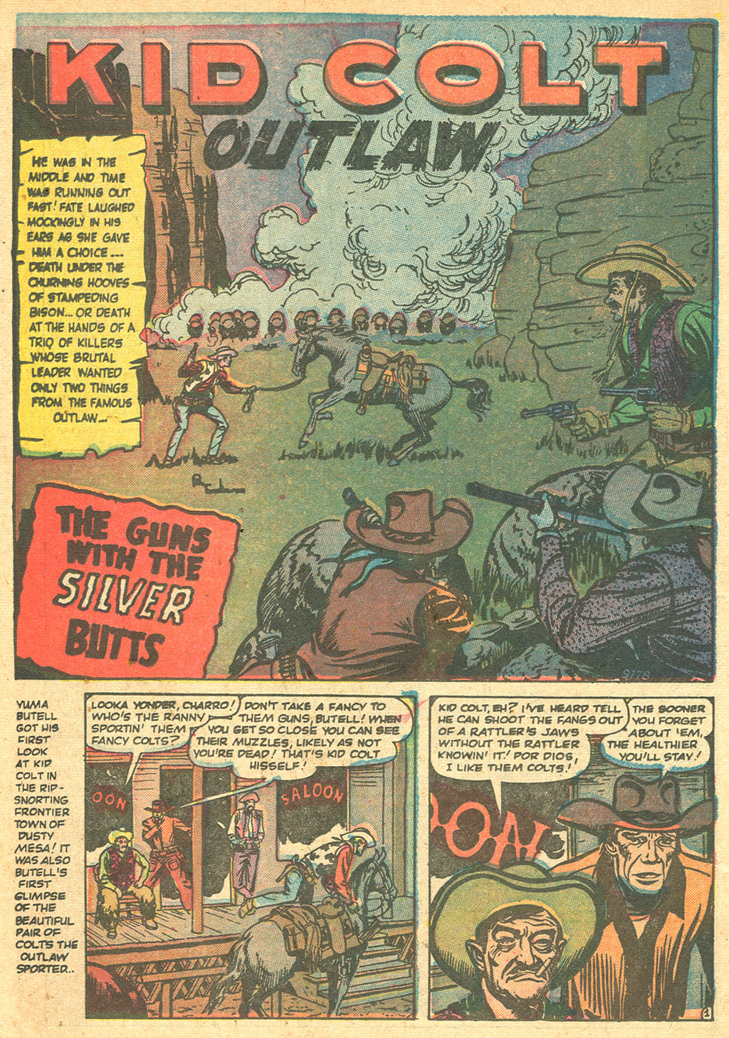 Read online Kid Colt Outlaw comic -  Issue #20 - 26