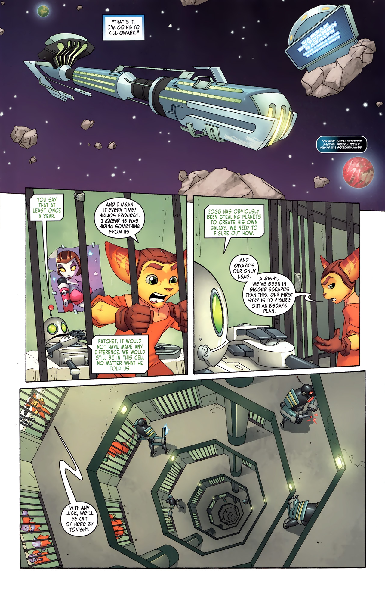 Read online Ratchet & Clank comic -  Issue #2 - 4
