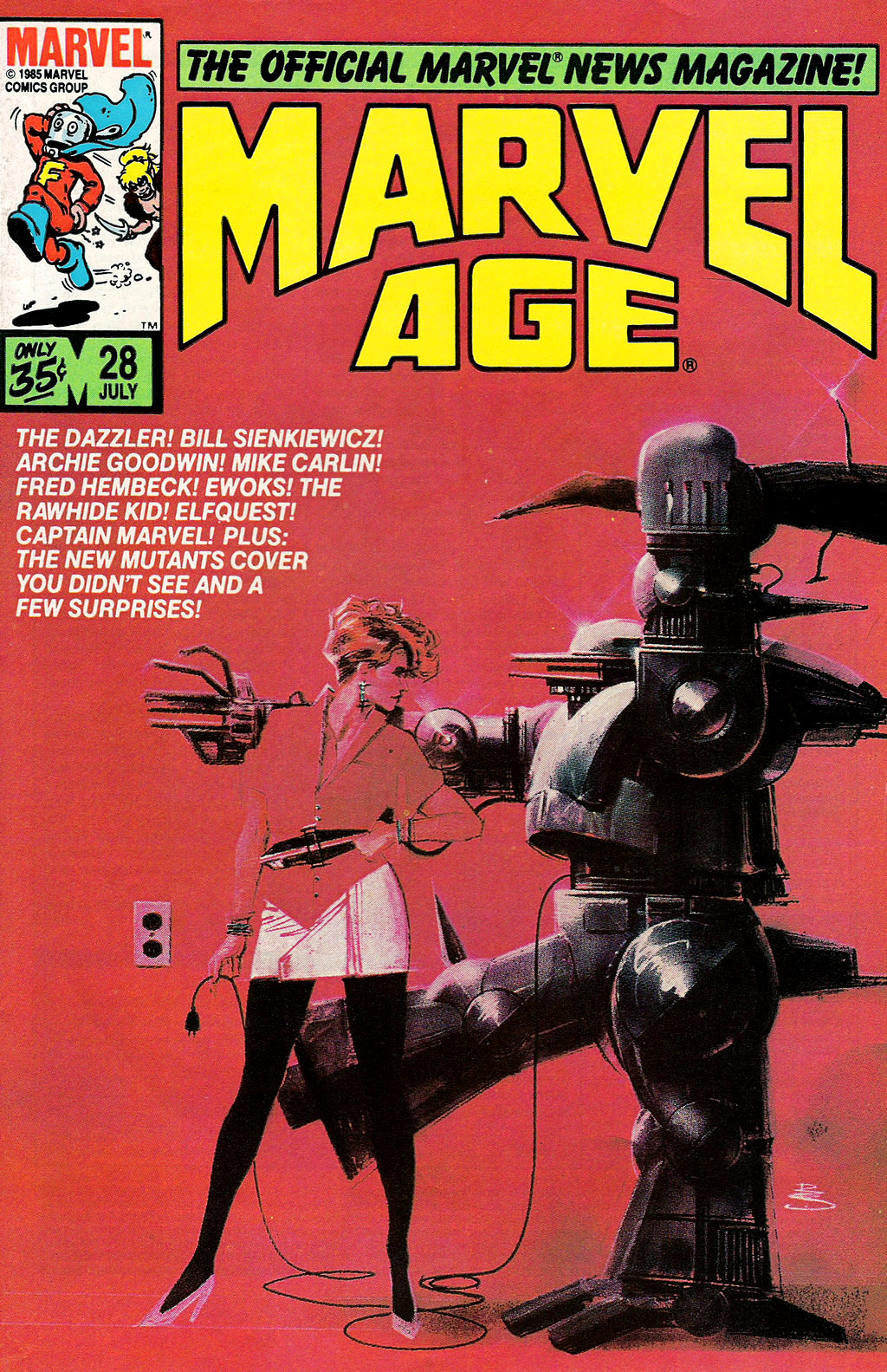 Marvel Age issue 28 - Page 1