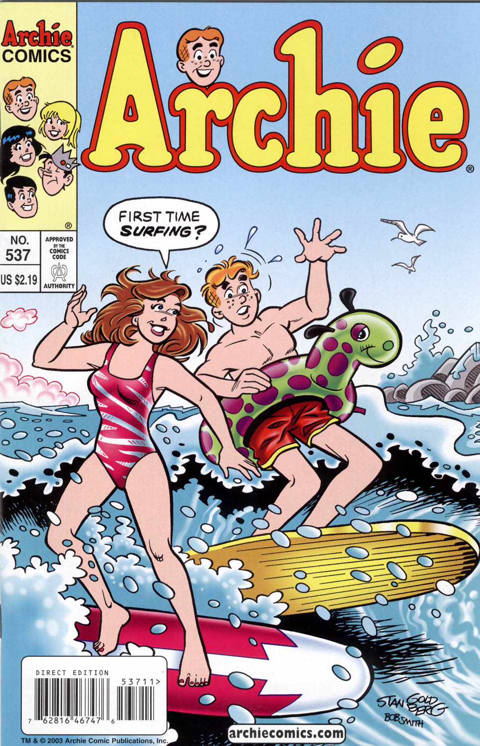Read online Archie (1960) comic -  Issue #537 - 1