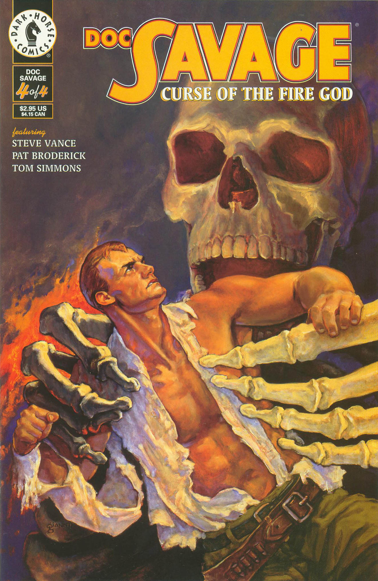 Read online Doc Savage: Curse of the Fire God comic -  Issue #4 - 1