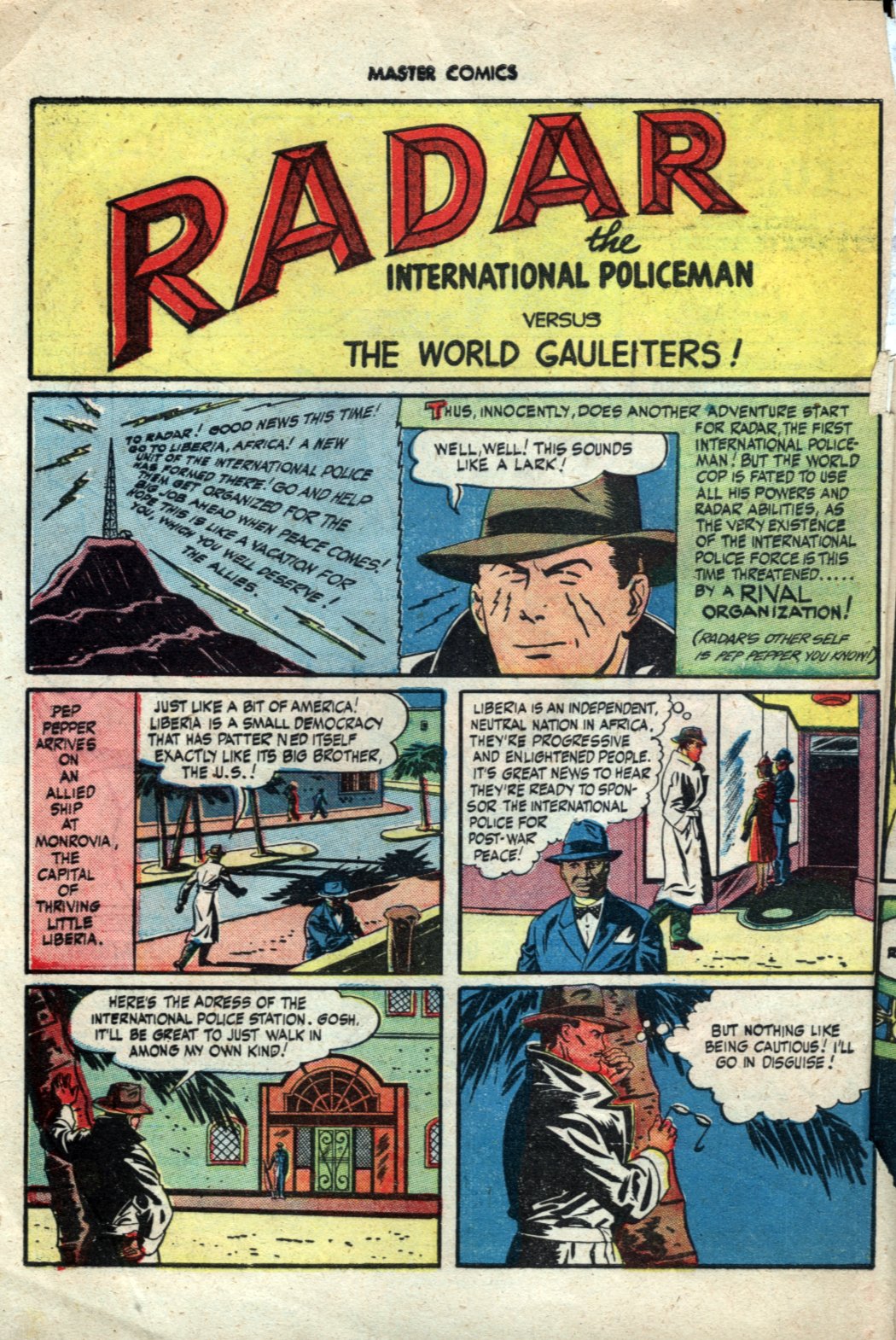 Read online Master Comics comic -  Issue #59 - 4