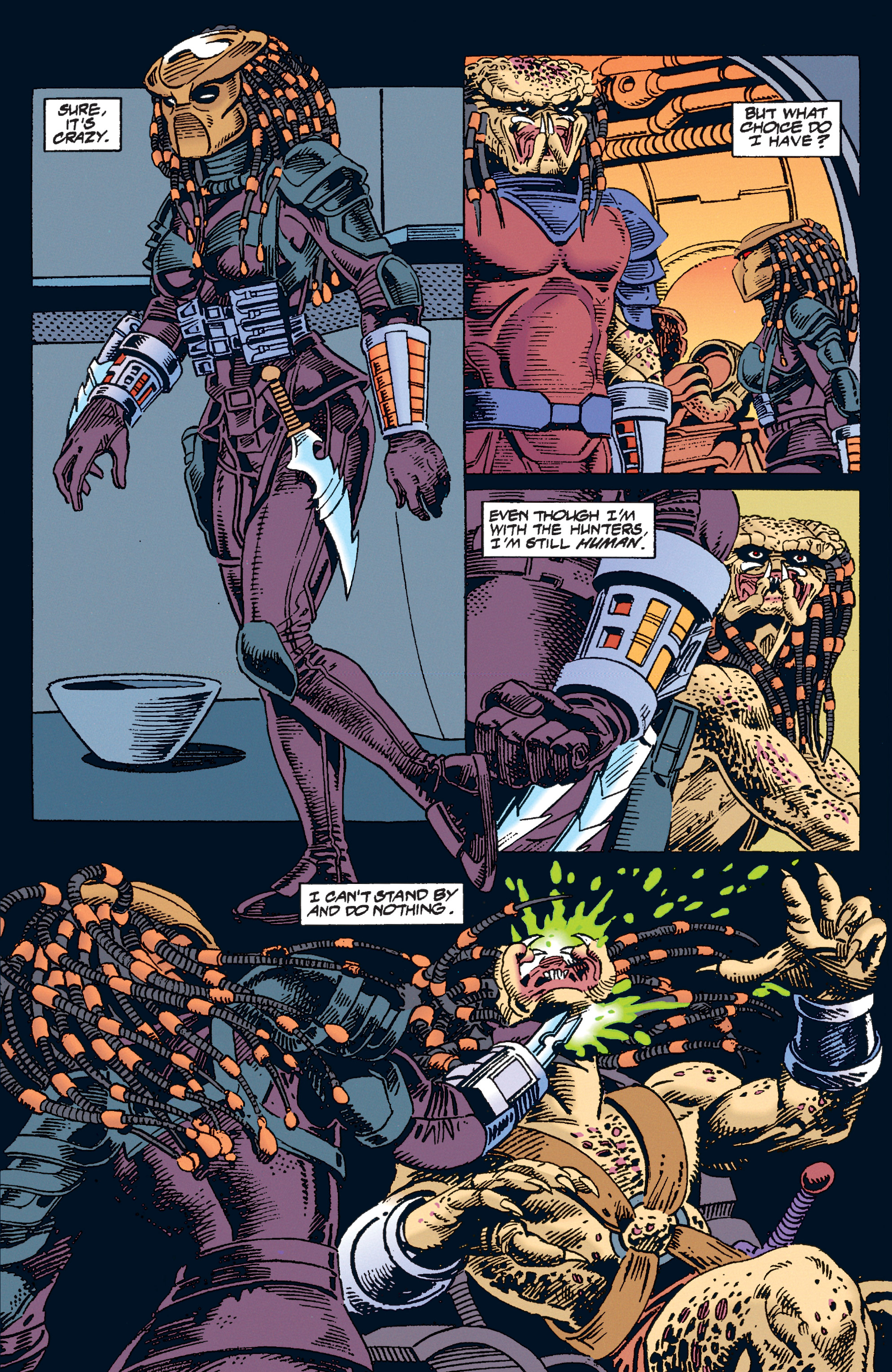 Read online Aliens vs. Predator: The Essential Comics comic -  Issue # TPB 1 (Part 3) - 34