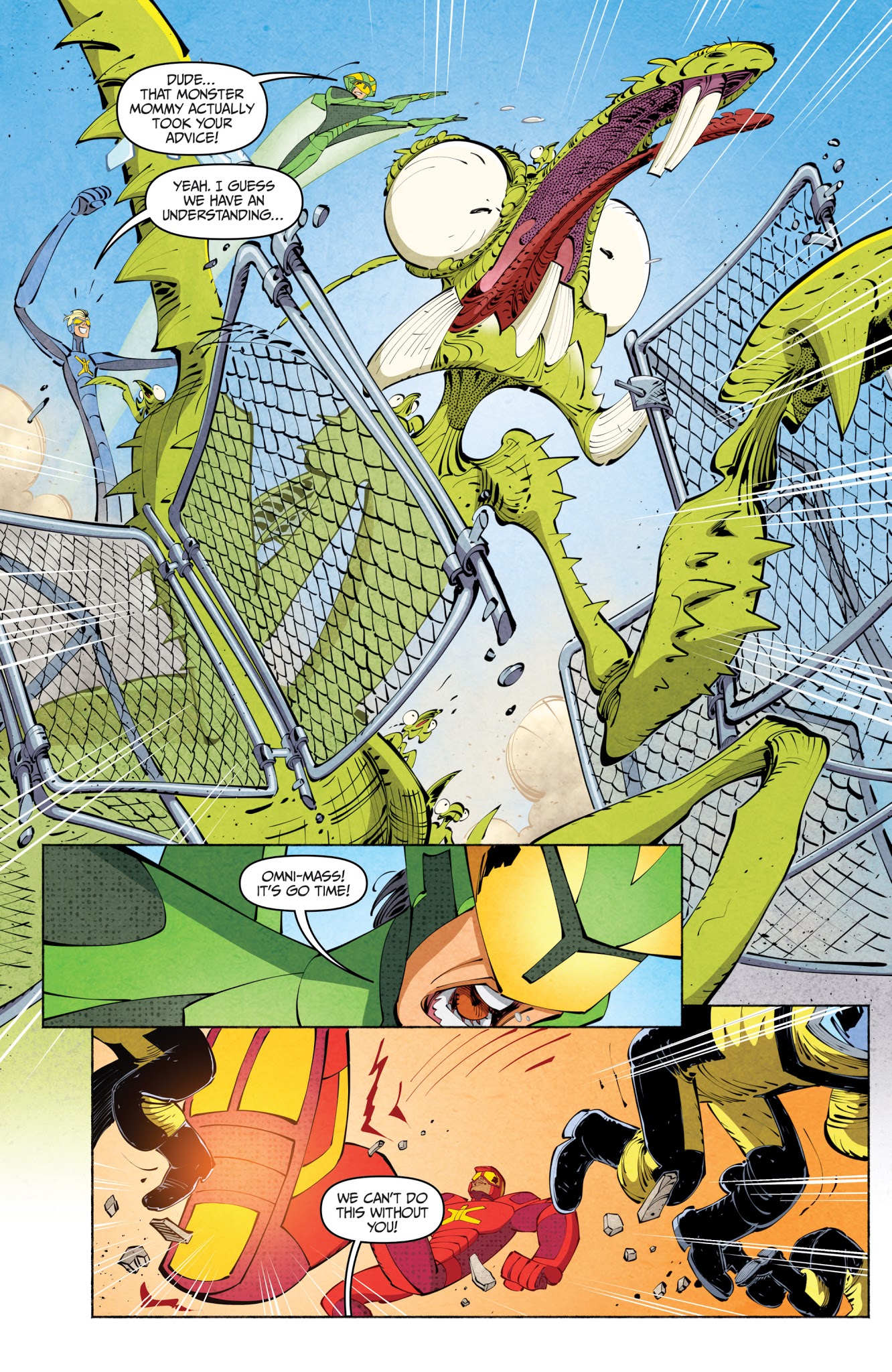 Read online Stretch Armstrong and the Flex Fighters comic -  Issue #3 - 7