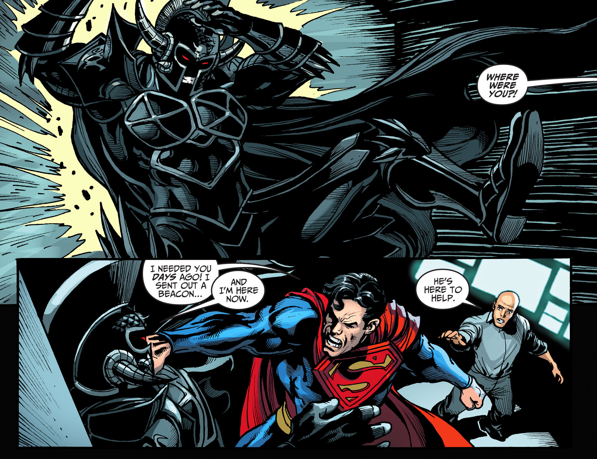 Read online Injustice: Gods Among Us Year Four comic -  Issue #16 - 17