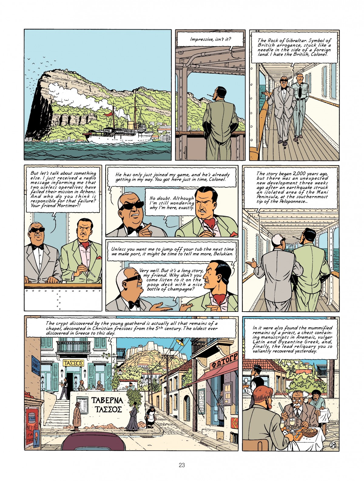 Read online Blake & Mortimer comic -  Issue #13 - 23