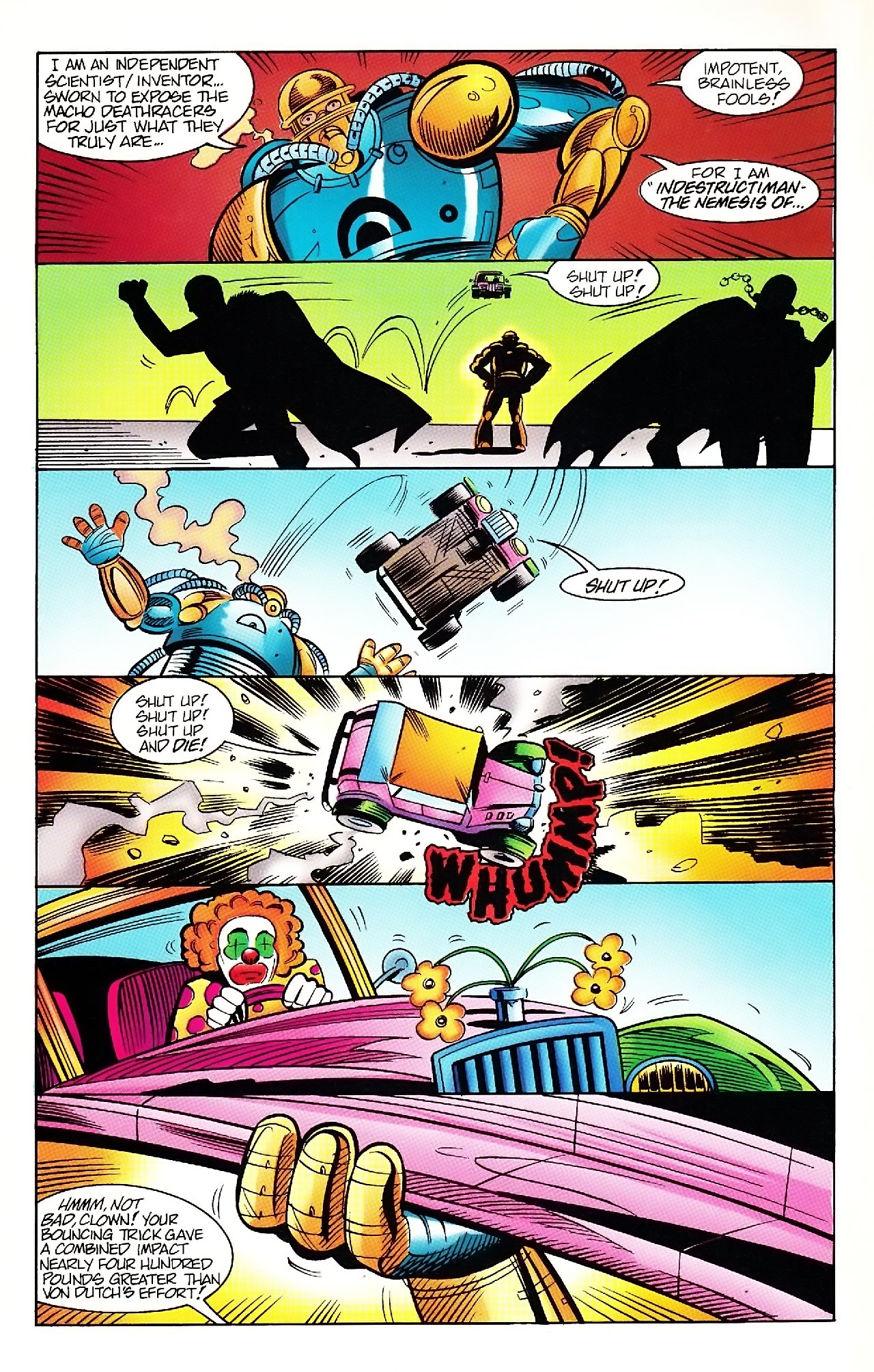 Read online Death Race 2020 comic -  Issue #6 - 8