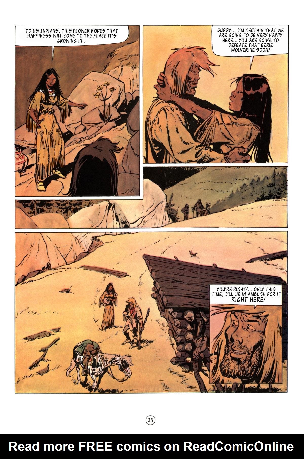 Read online Buddy Longway comic -  Issue #2 - 35