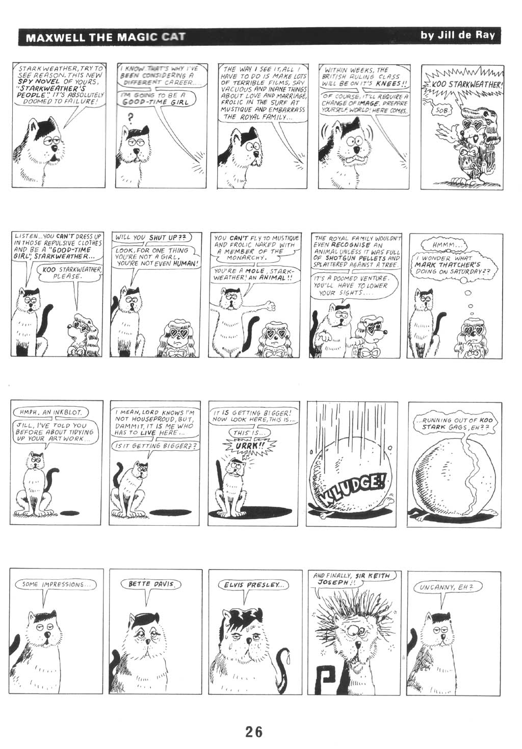 Read online Alan Moore's Maxwell the Magic Cat comic -  Issue #2 - 25