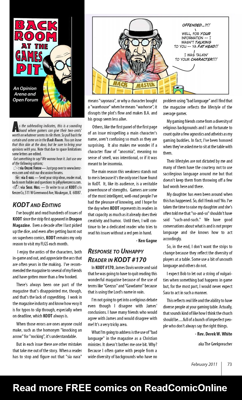 Read online Knights of the Dinner Table comic -  Issue #172 - 75