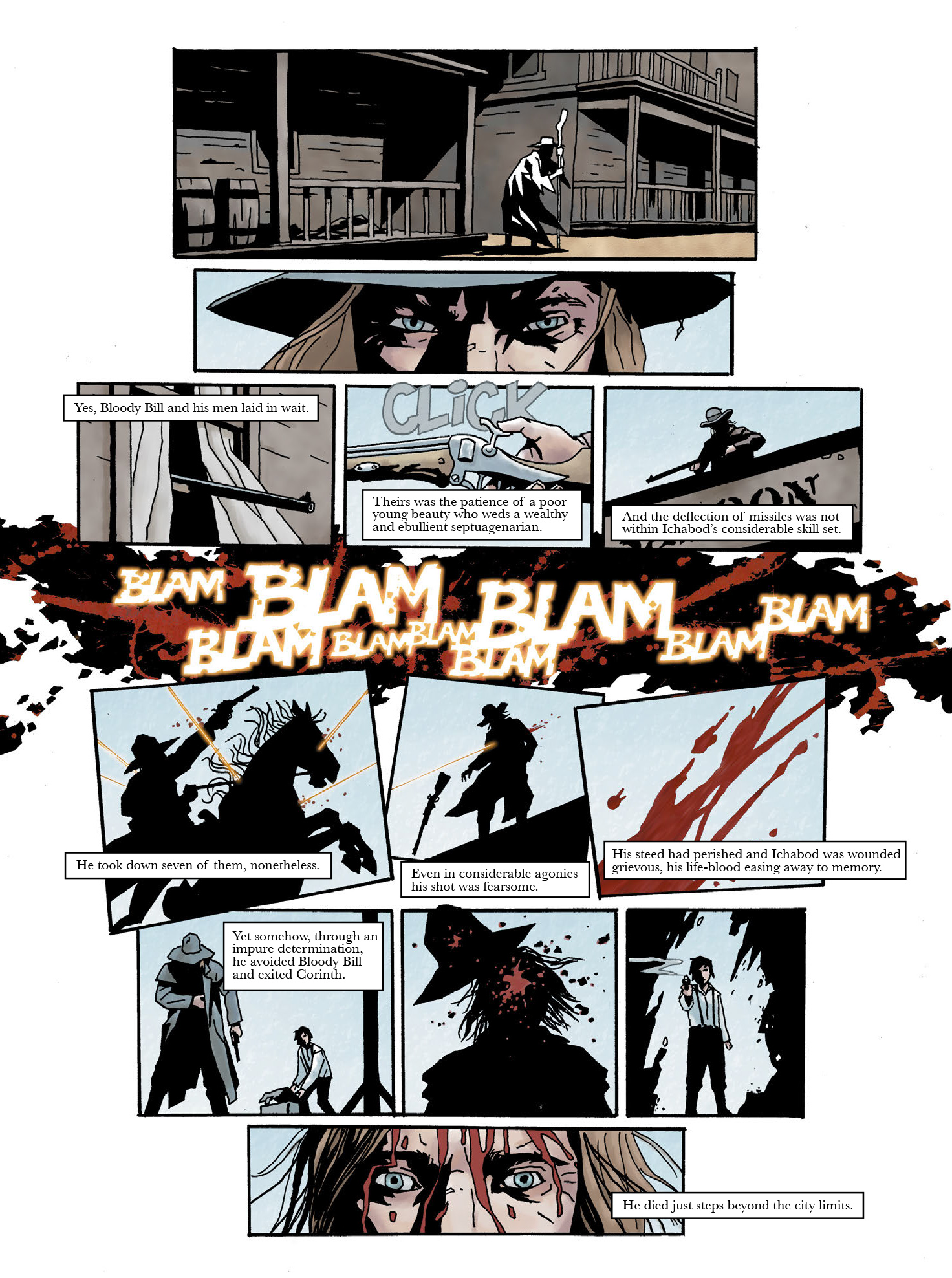 Read online The Grievous Journey of Ichabod Azrael (and the DEAD LEFT in His WAKE) comic -  Issue # TPB - 11