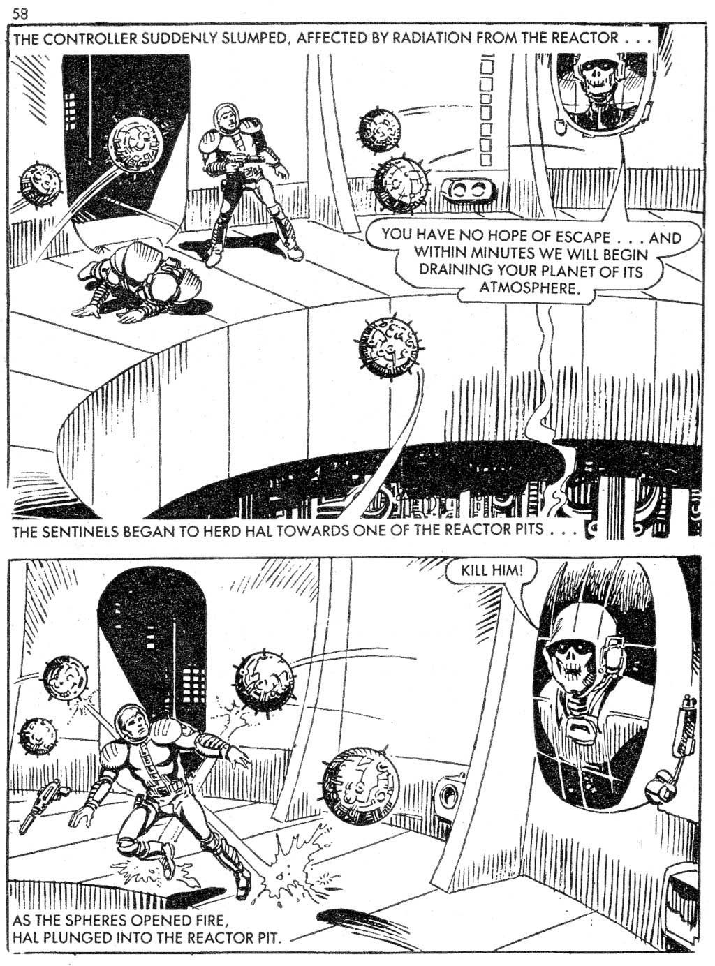 Read online Starblazer comic -  Issue #159 - 58