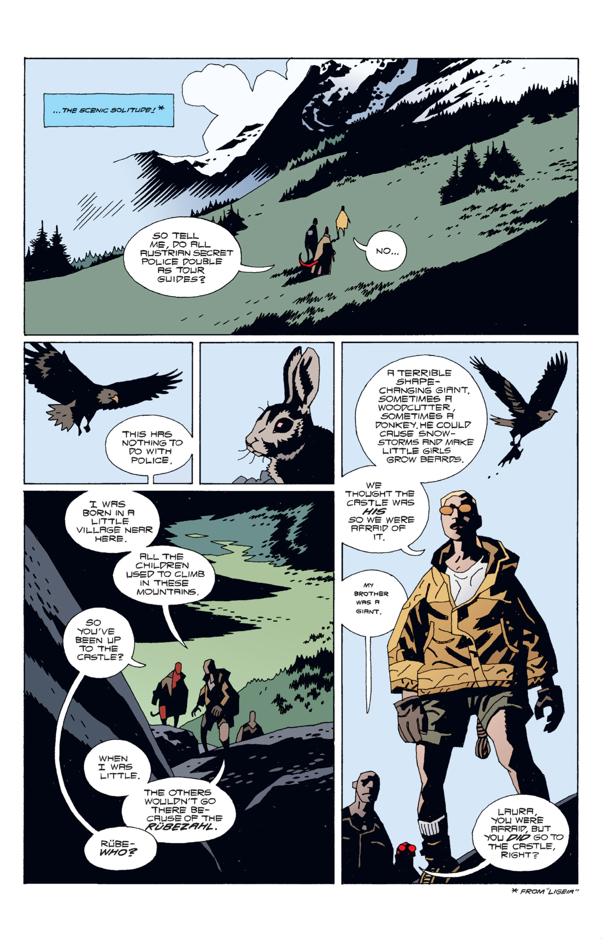 Read online Hellboy comic -  Issue #5 - 26