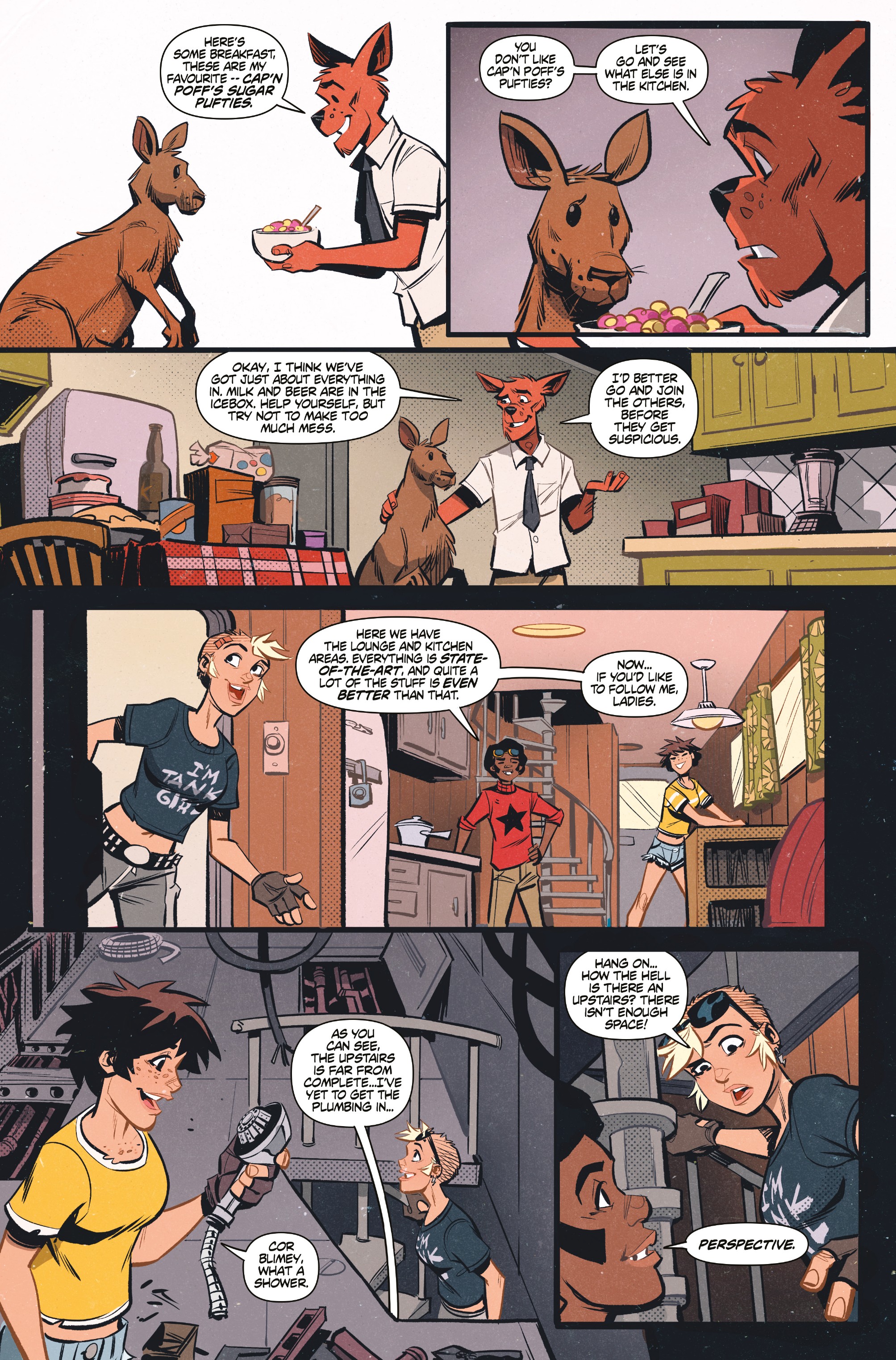 Read online Tank Girl Ongoing comic -  Issue #1 - 12