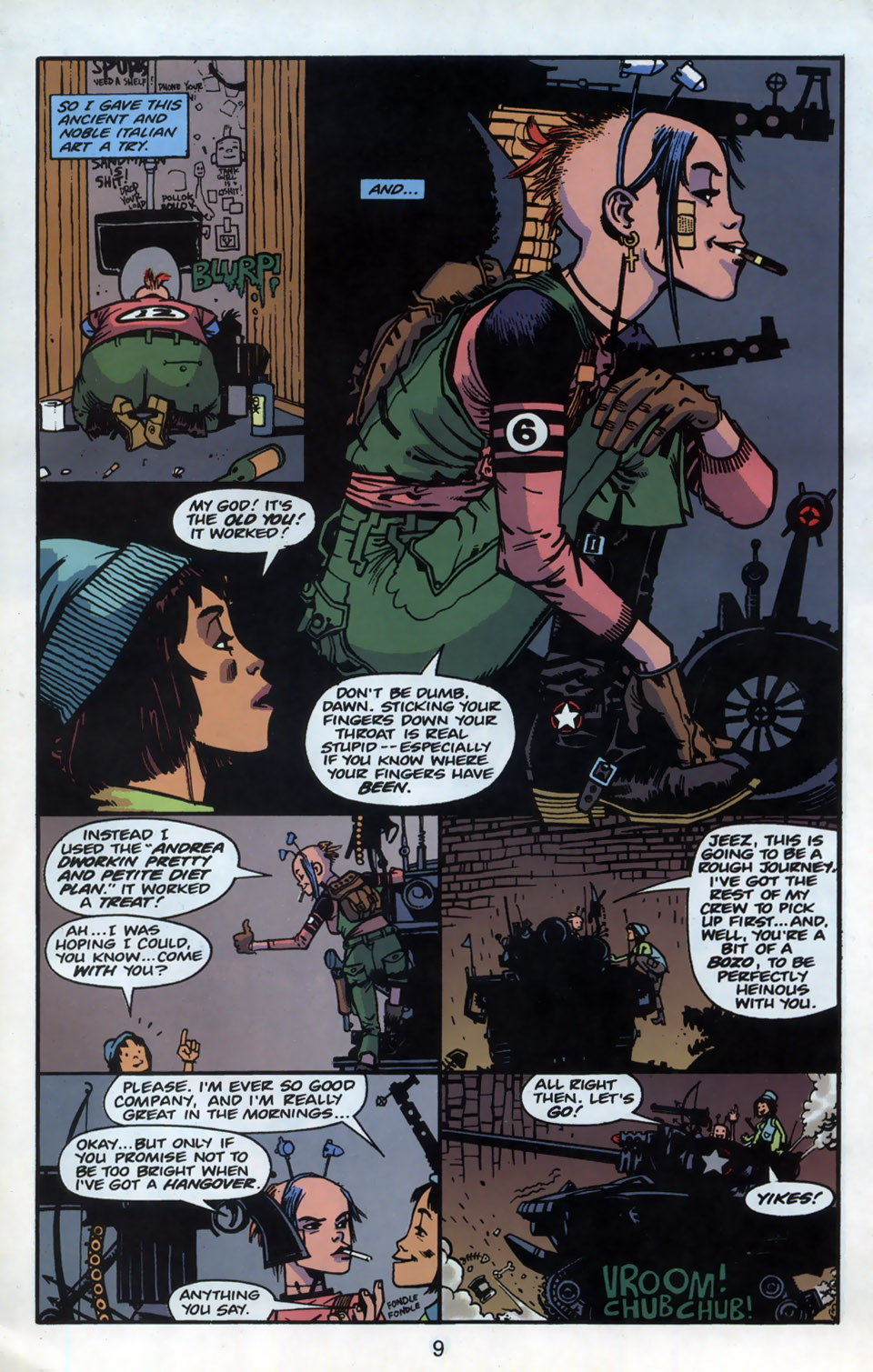 Read online Tank Girl: The Odyssey comic -  Issue #1 - 11