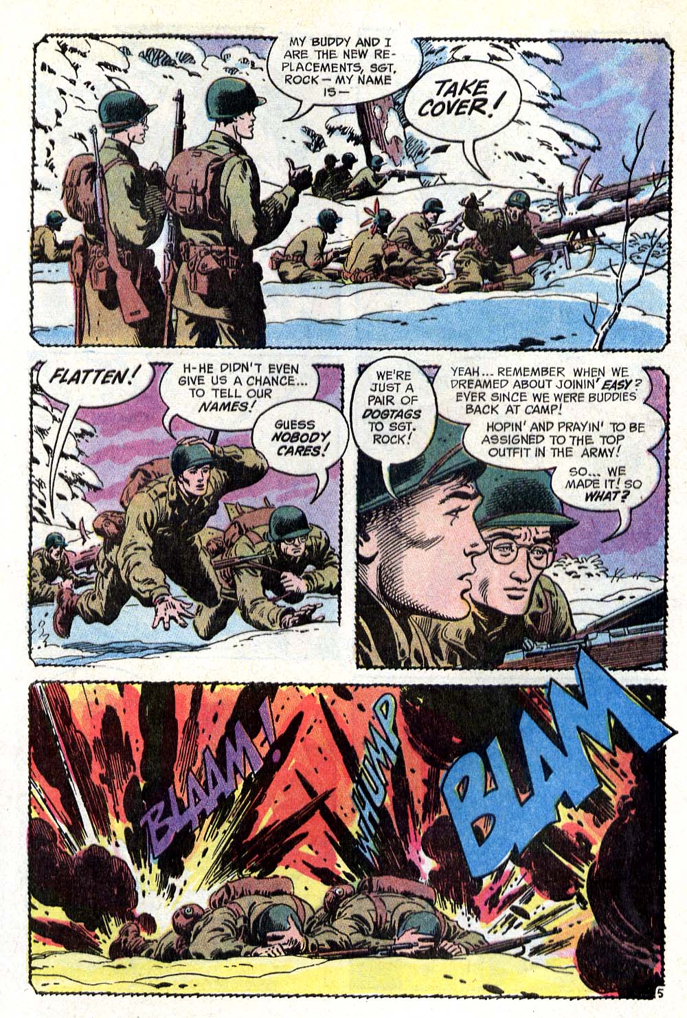 Read online Our Army at War (1952) comic -  Issue #237 - 7