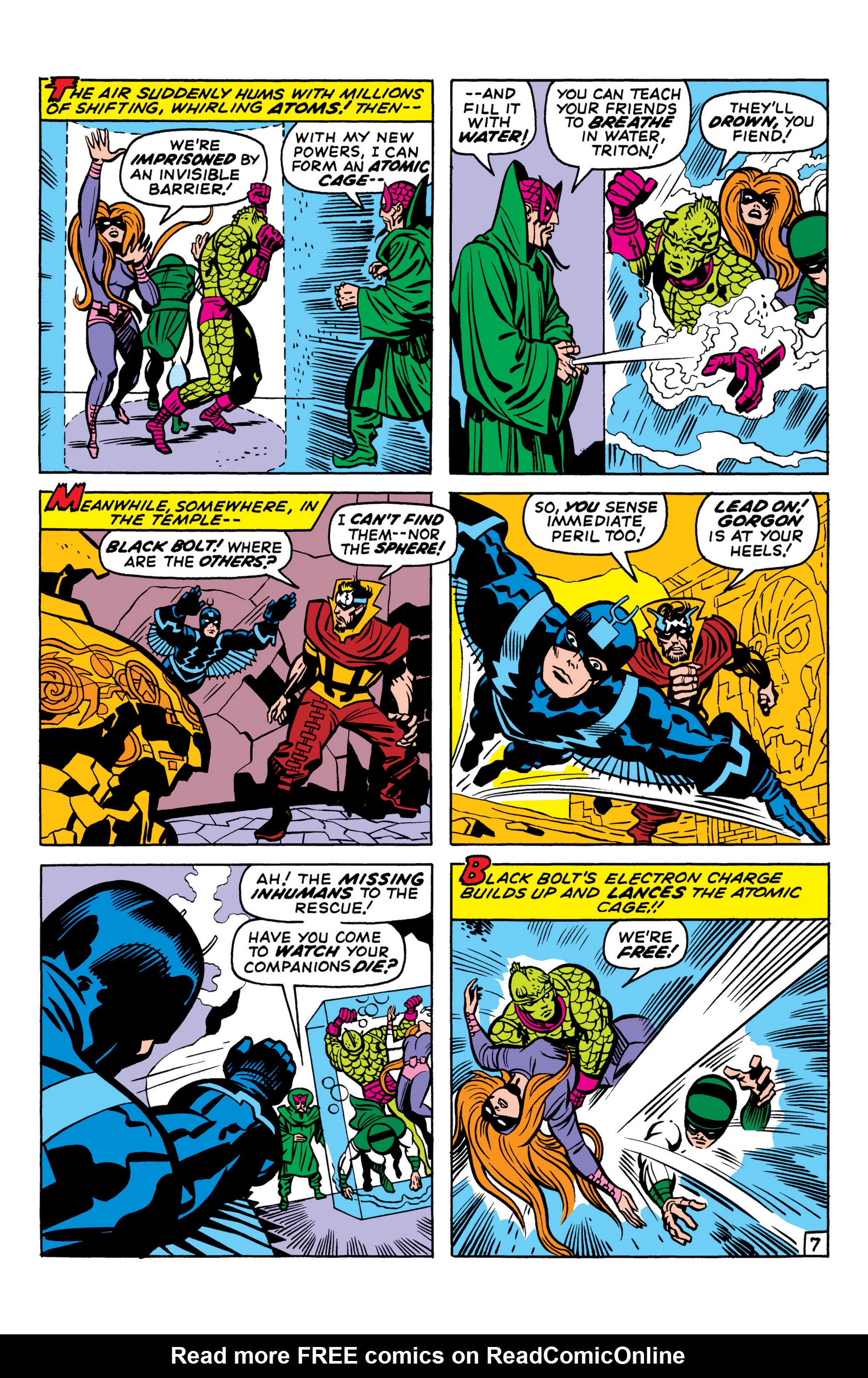 Read online Marvel Masterworks: The Inhumans comic -  Issue # TPB 1 (Part 2) - 9