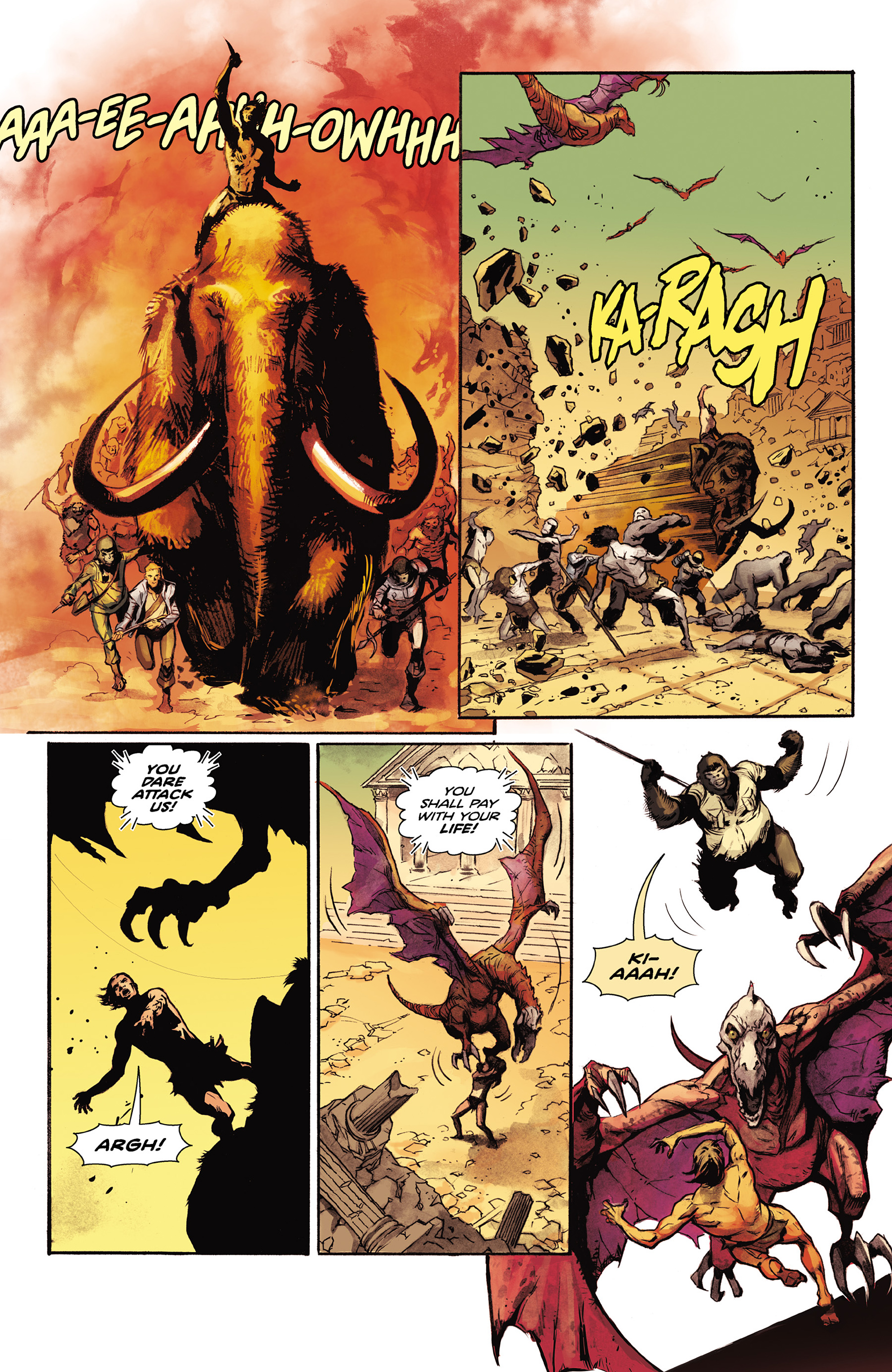 Read online Tarzan On the Planet of the Apes comic -  Issue #4 - 7