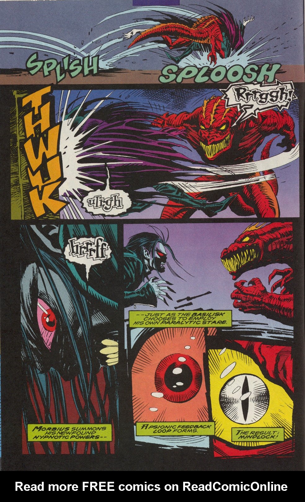Read online Morbius: The Living Vampire (1992) comic -  Issue #6 - 4