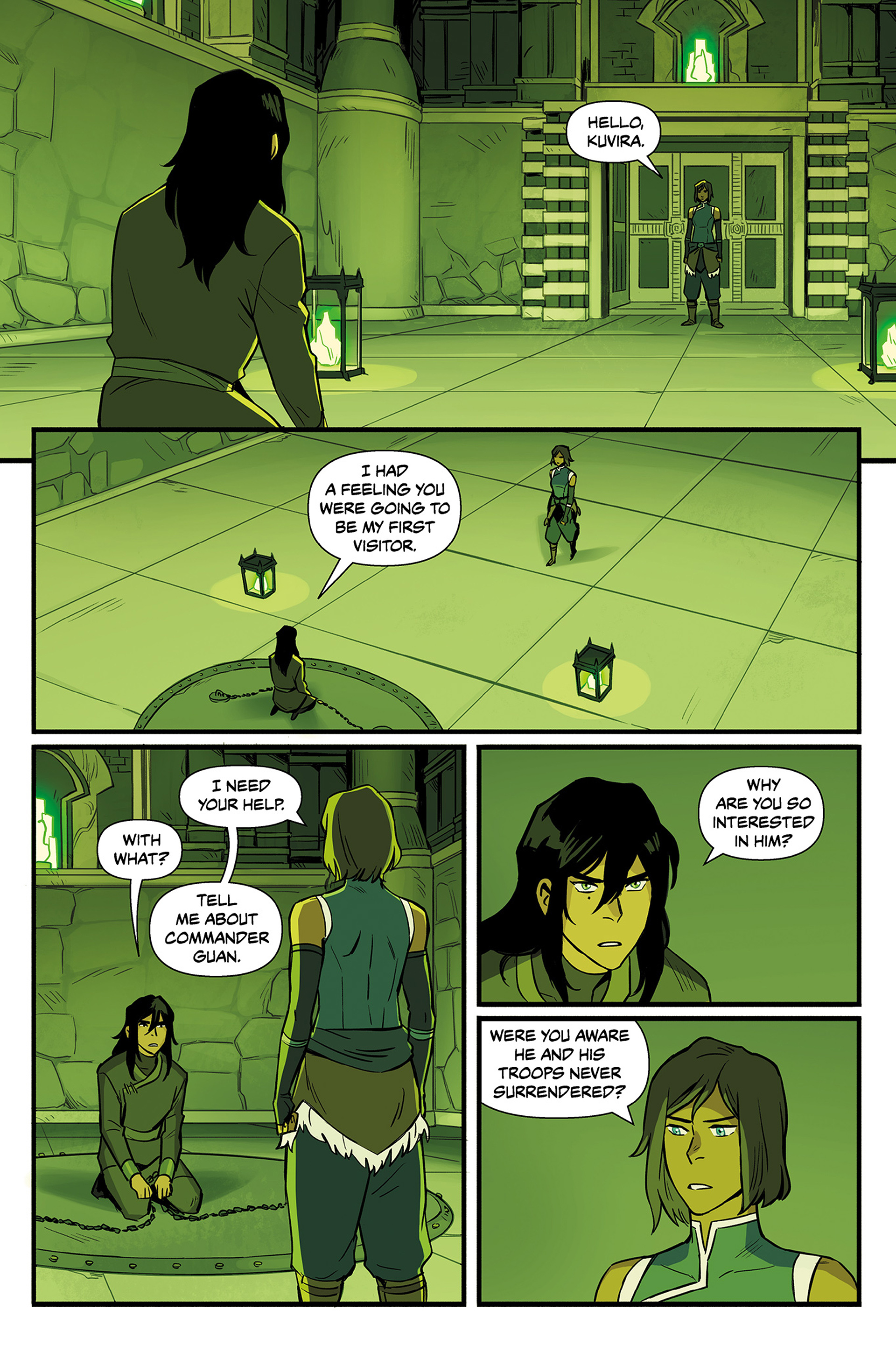 Read online The Legend of Korra: Ruins of the Empire Omnibus comic -  Issue # TPB (Part 1) - 36