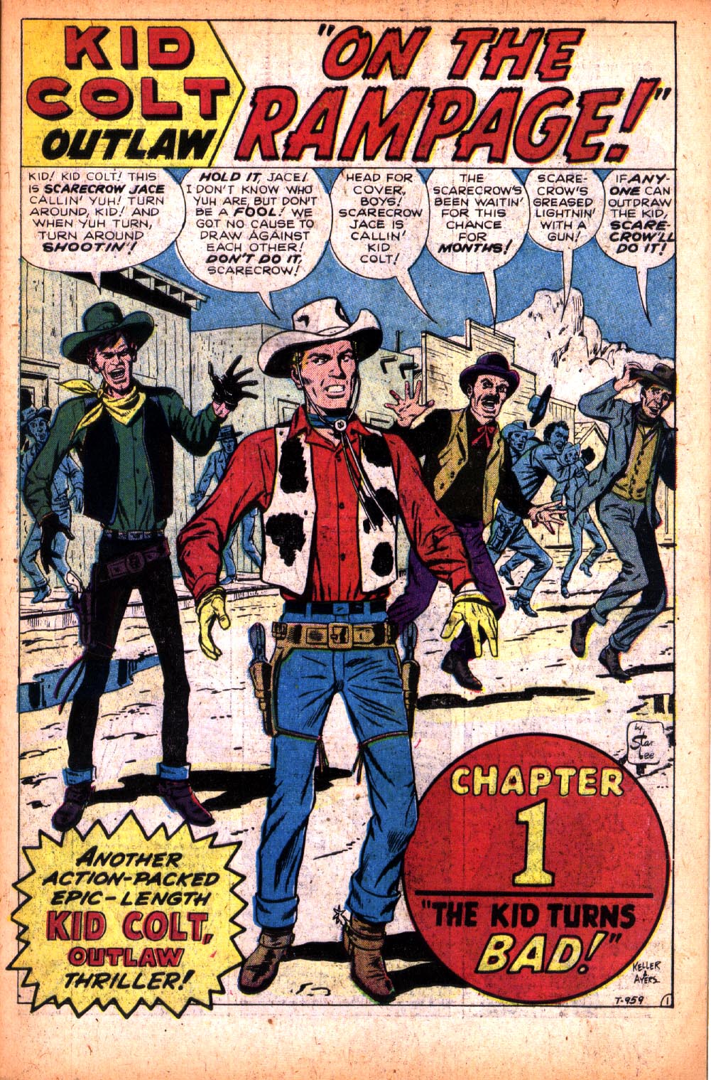 Read online Kid Colt Outlaw comic -  Issue #95 - 3