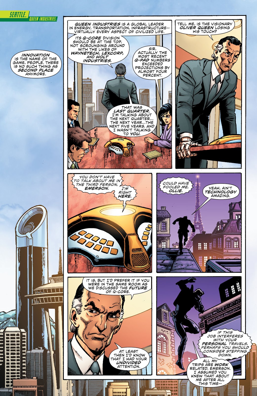 Green Arrow (2011) issue TPB 1 - Page 7