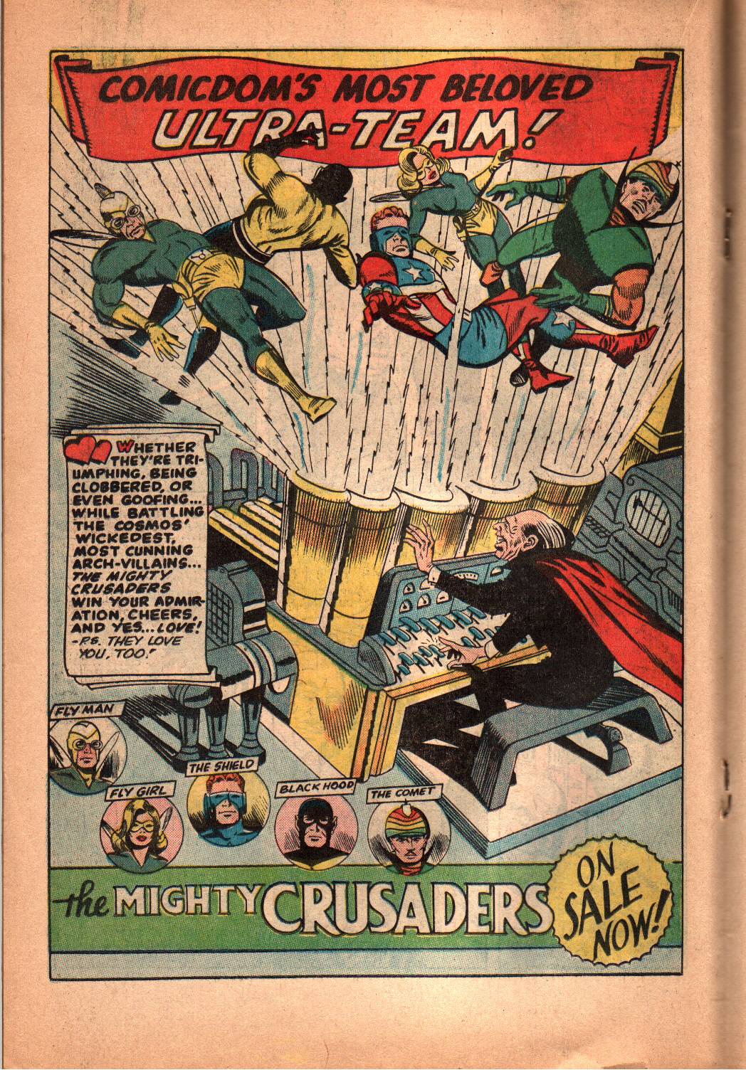 Read online Fly Man comic -  Issue #38 - 15