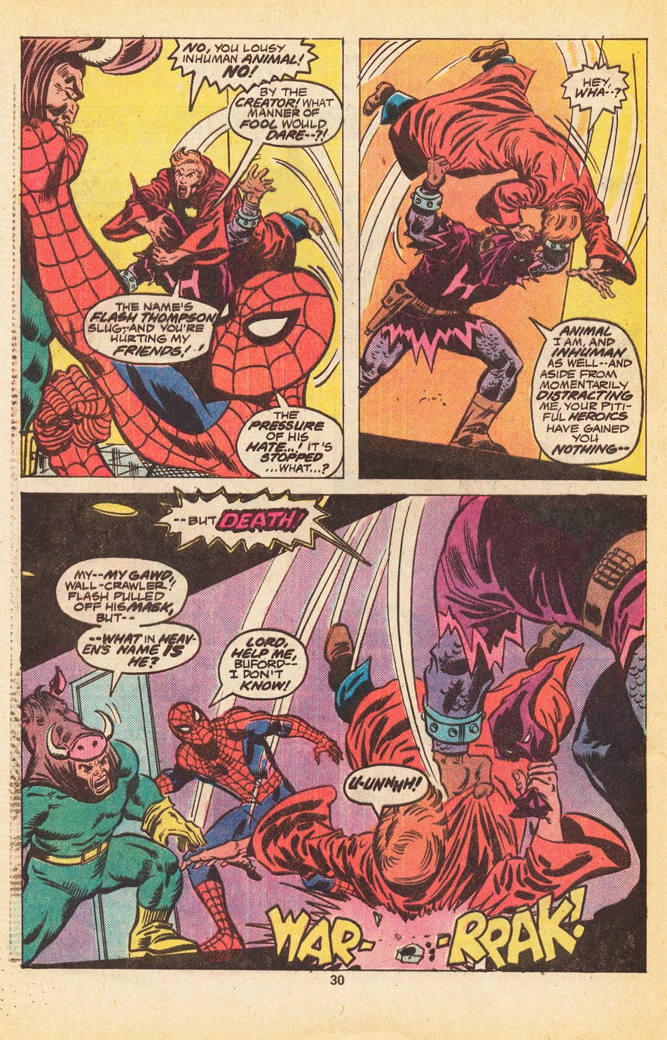 Read online The Spectacular Spider-Man (1976) comic -  Issue #14 - 22