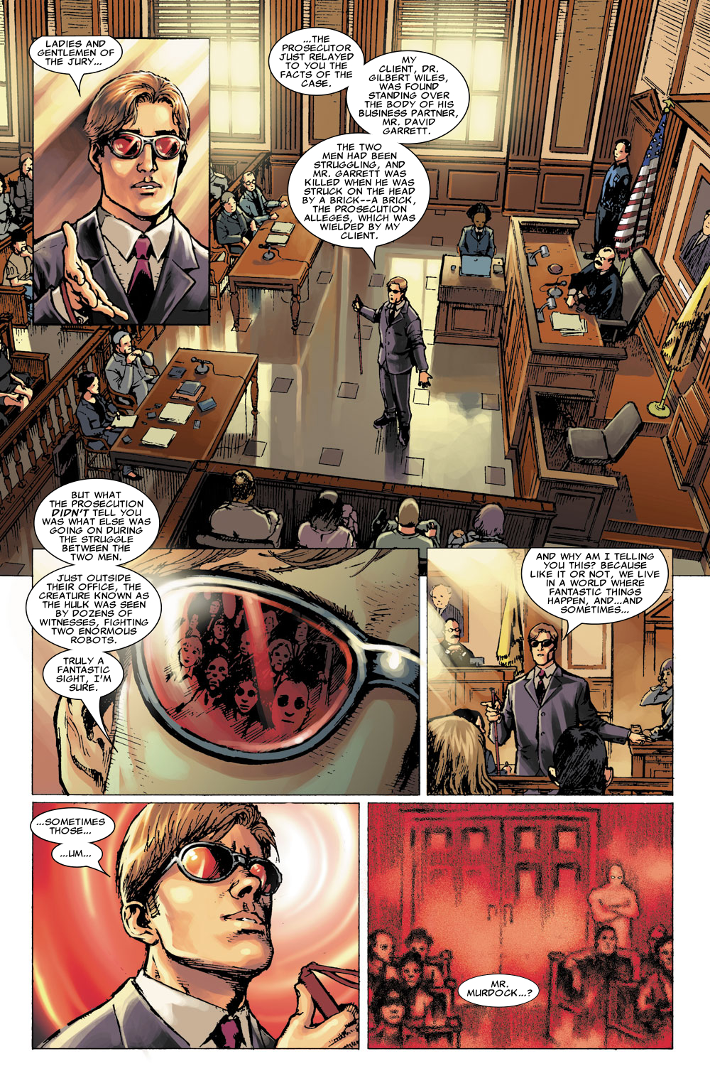 <{ $series->title }} issue Issue Daredevil - Page 2
