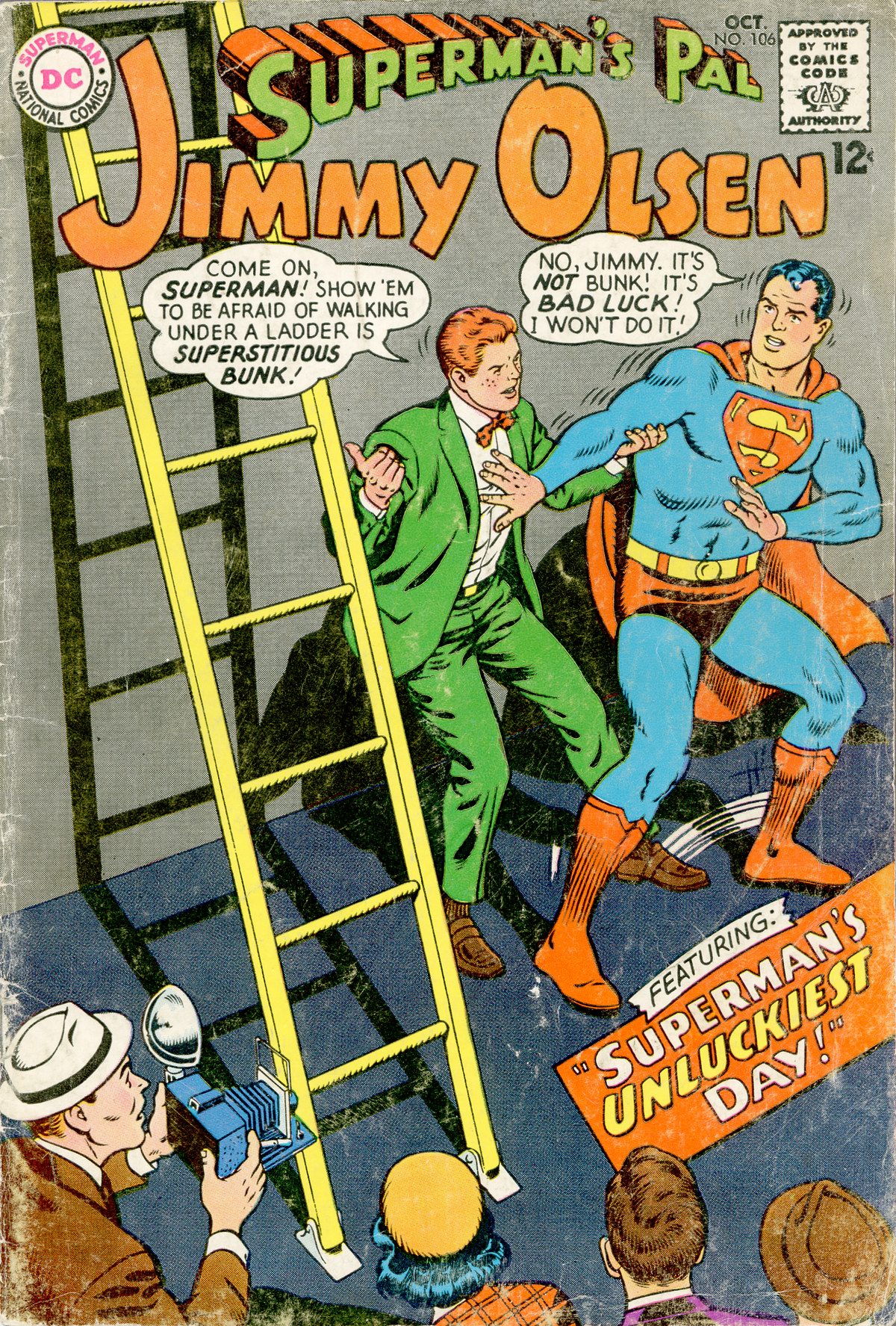 Read online Superman's Pal Jimmy Olsen comic -  Issue #106 - 1