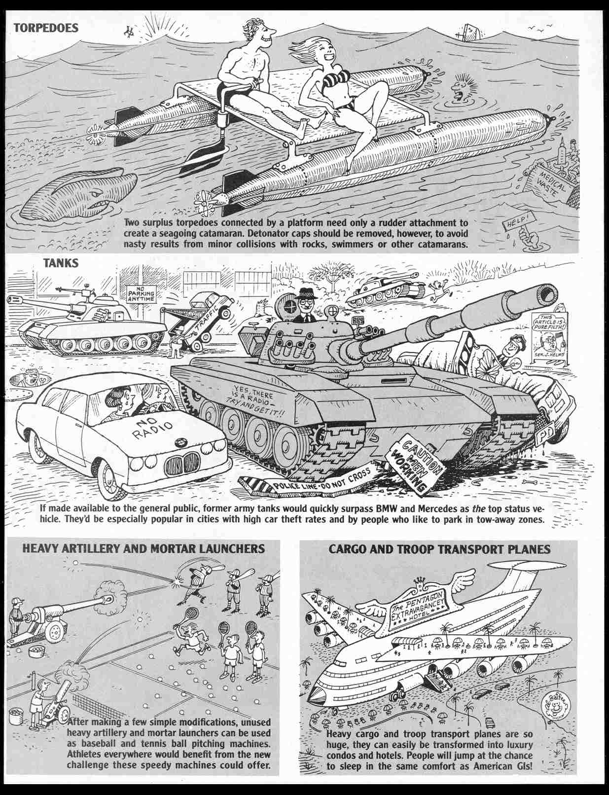 Read online MAD comic -  Issue #307 - 17