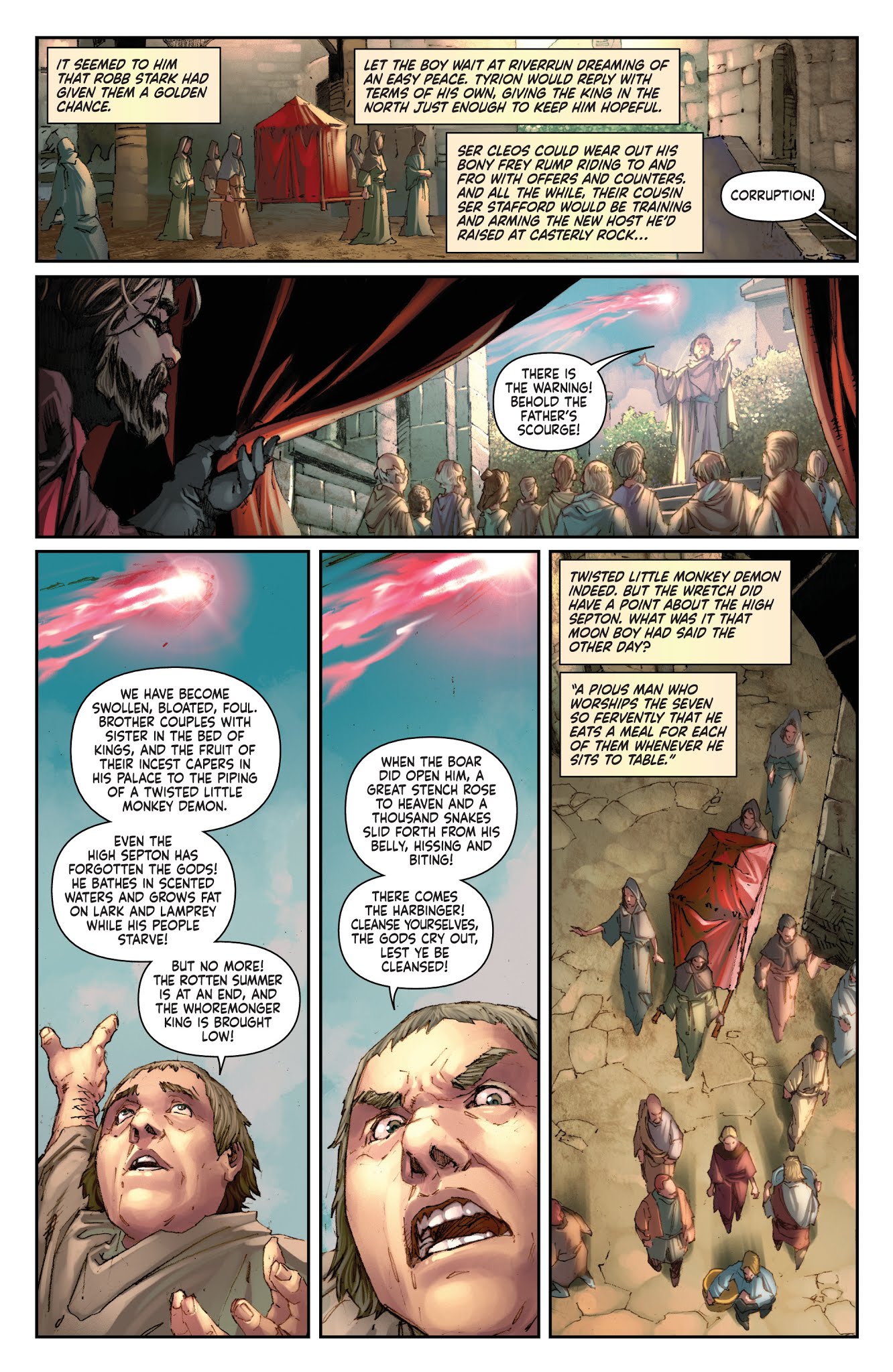 Read online A Clash of Kings comic -  Issue #12 - 8