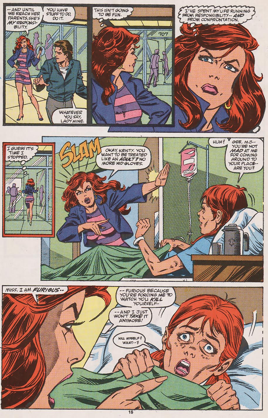 Read online Web of Spider-Man (1985) comic -  Issue #57 - 12