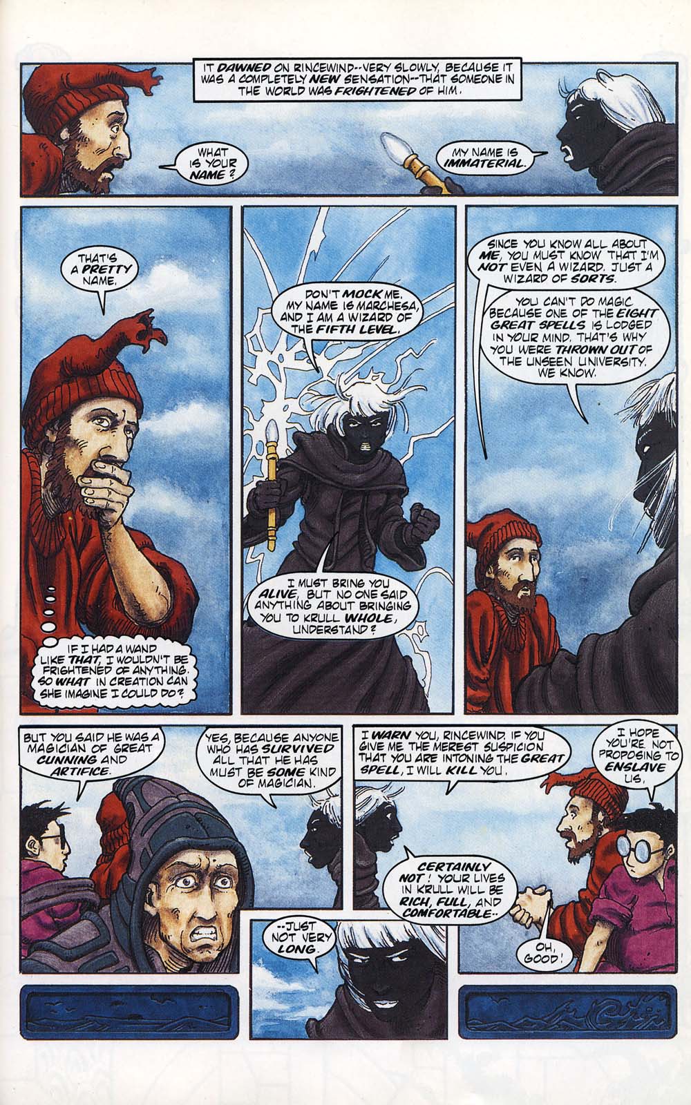Read online Terry Pratchett's The Colour Of Magic comic -  Issue # TPB - 114