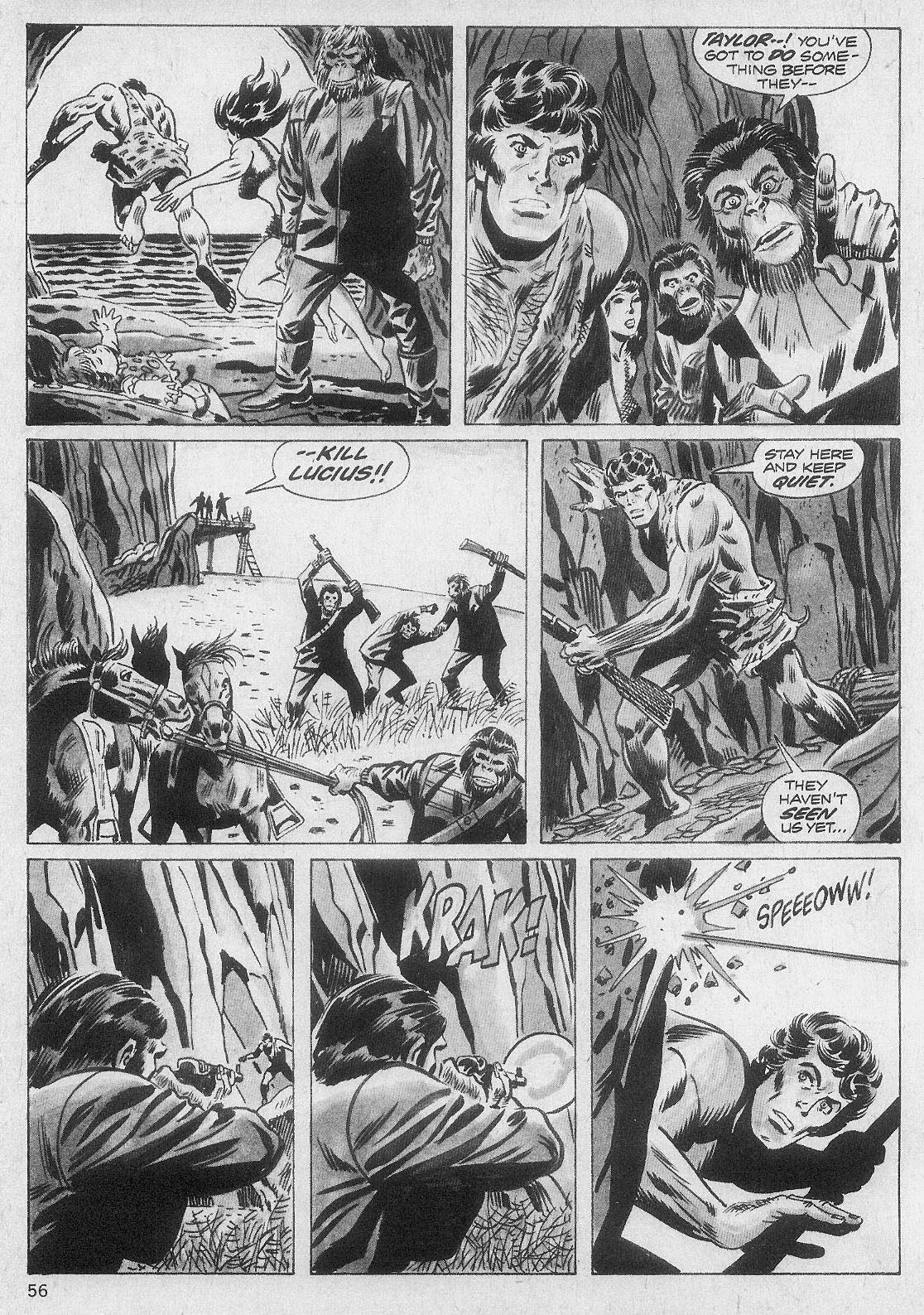 Read online Planet of the Apes comic -  Issue #6 - 51