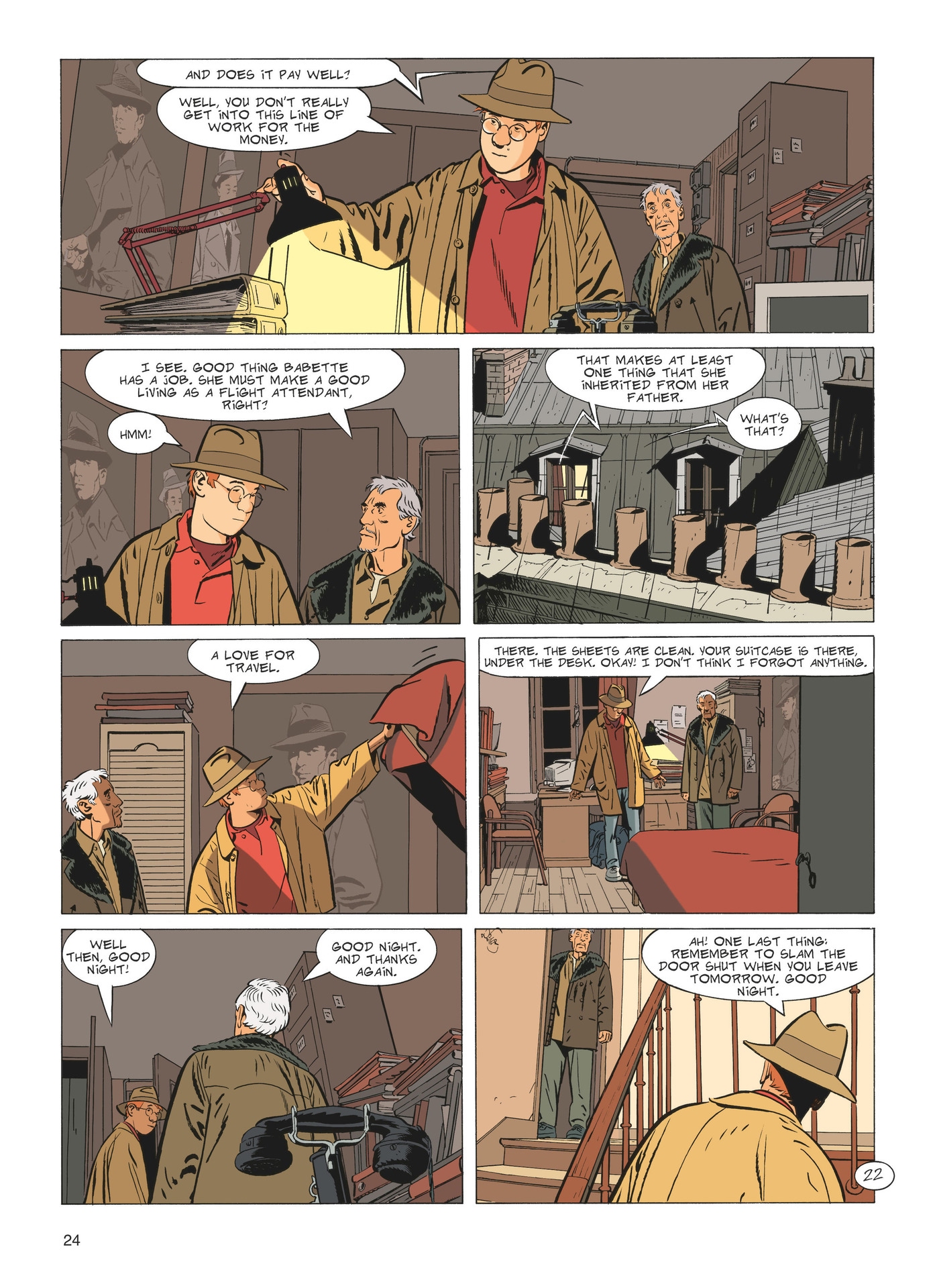 Read online Jerome K. Jerome Bloche comic -  Issue #1 - 24