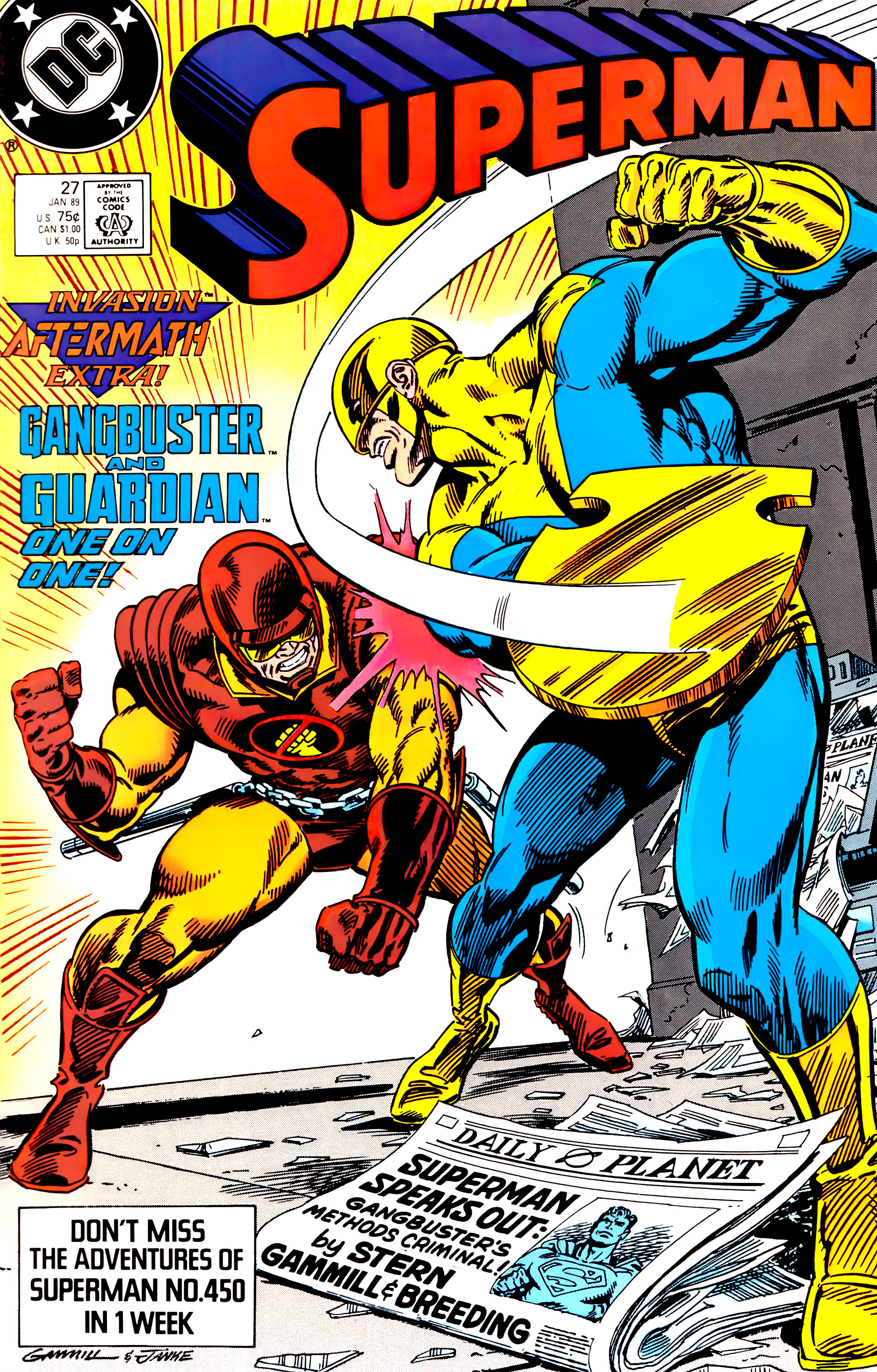 Read online Superman (1987) comic -  Issue #27 - 1