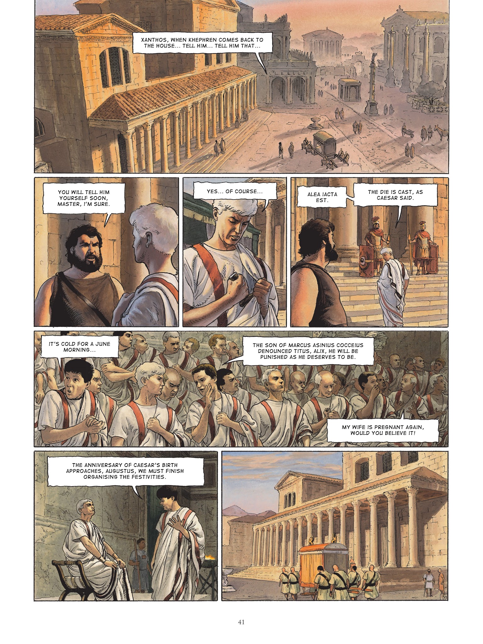 Read online Alix Senator comic -  Issue #3 - 42