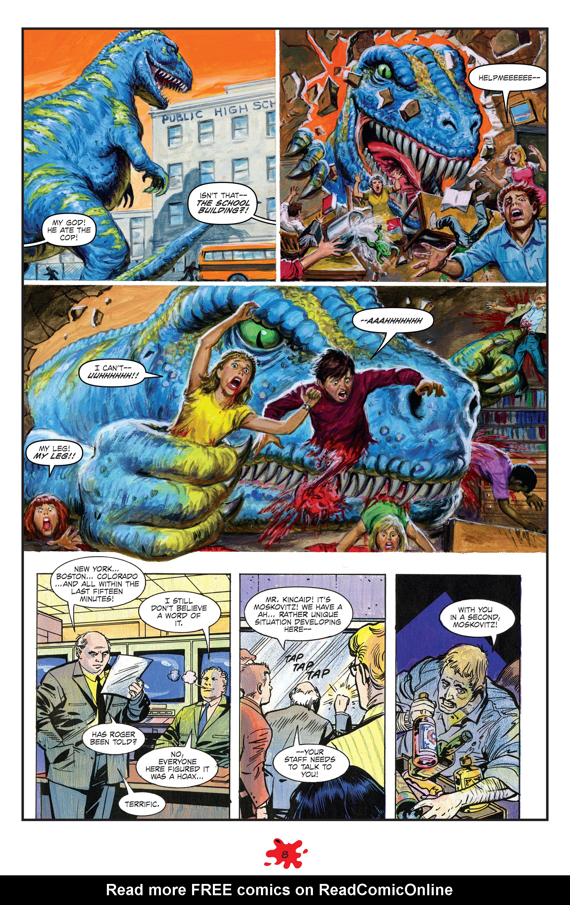 Read online Dinosaurs Attack! comic -  Issue #2 - 10