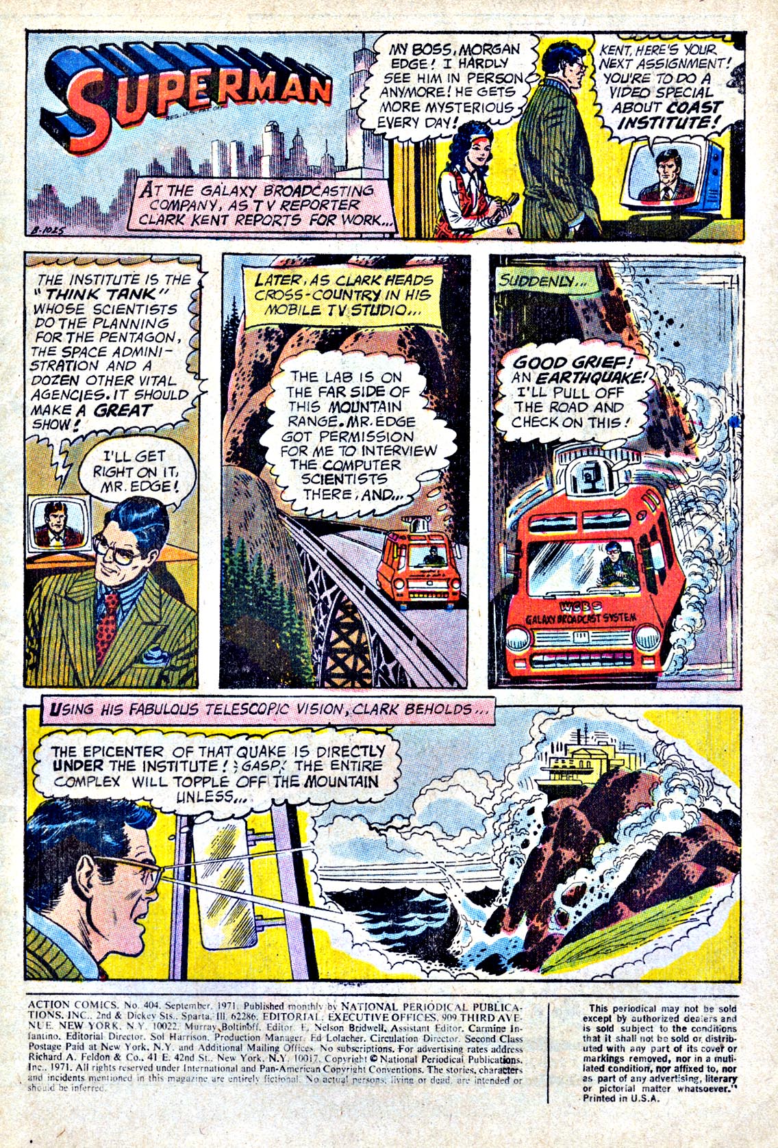 Action Comics (1938) 404 Page 1