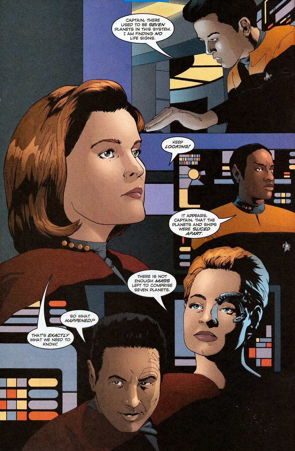 Read online Star Trek: Voyager--Planet Killer comic -  Issue #1 - 4