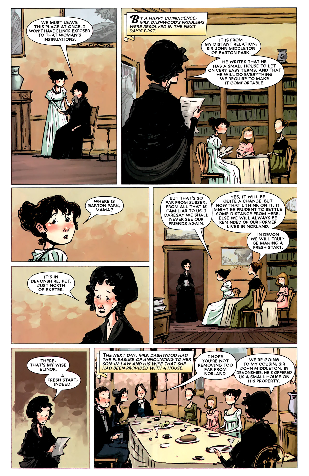 Read online Sense & Sensibility comic -  Issue #1 - 17