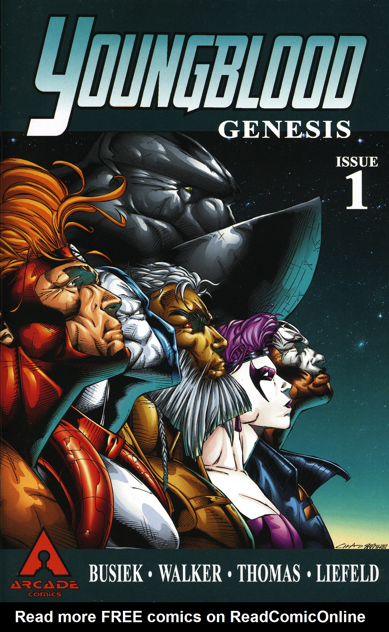 Read online Youngblood: Genesis comic -  Issue #1 - 1