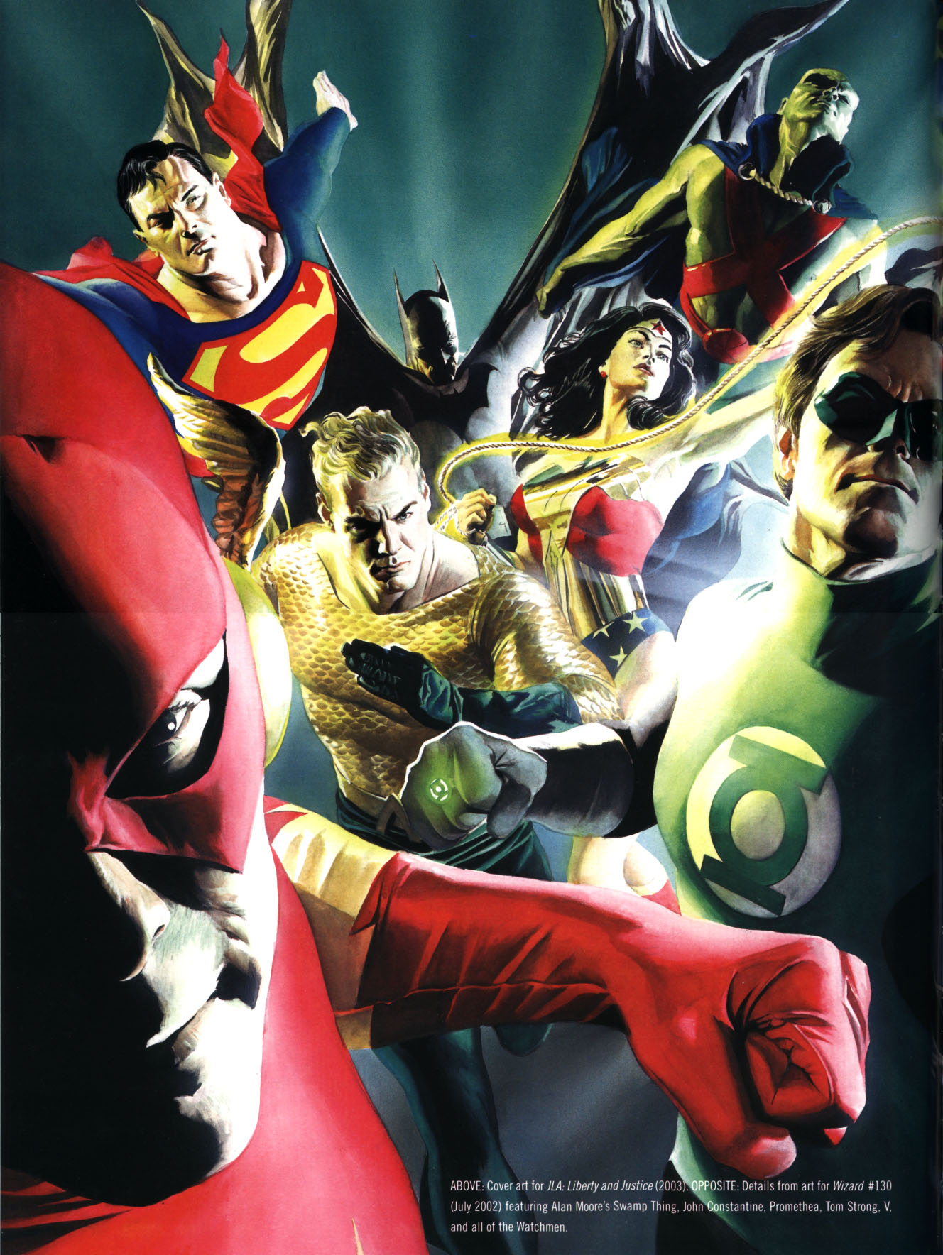 Read online Mythology: The DC Comics Art of Alex Ross comic -  Issue # TPB (Part 2) - 84