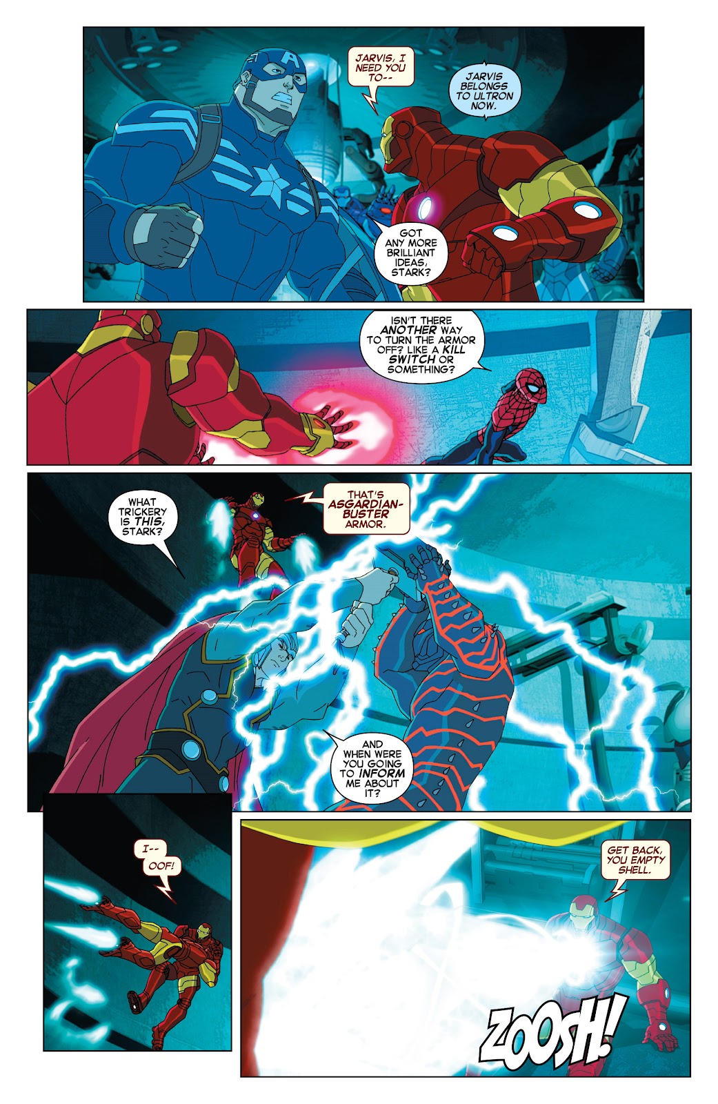 Marvel Universe Avengers Assemble: Civil War issue 2 - Page 17