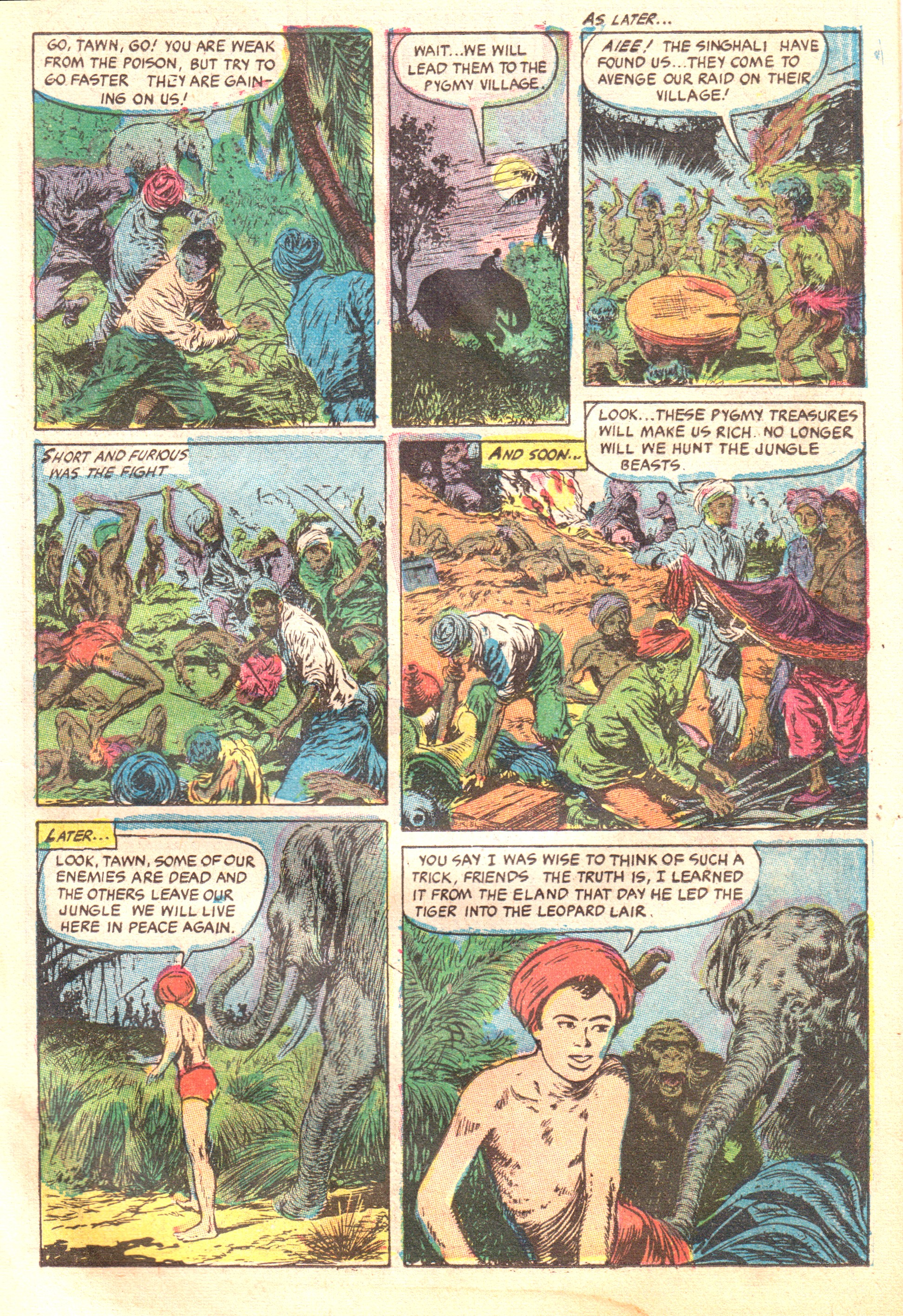 Read online Wambi Jungle Boy comic -  Issue #17 - 15