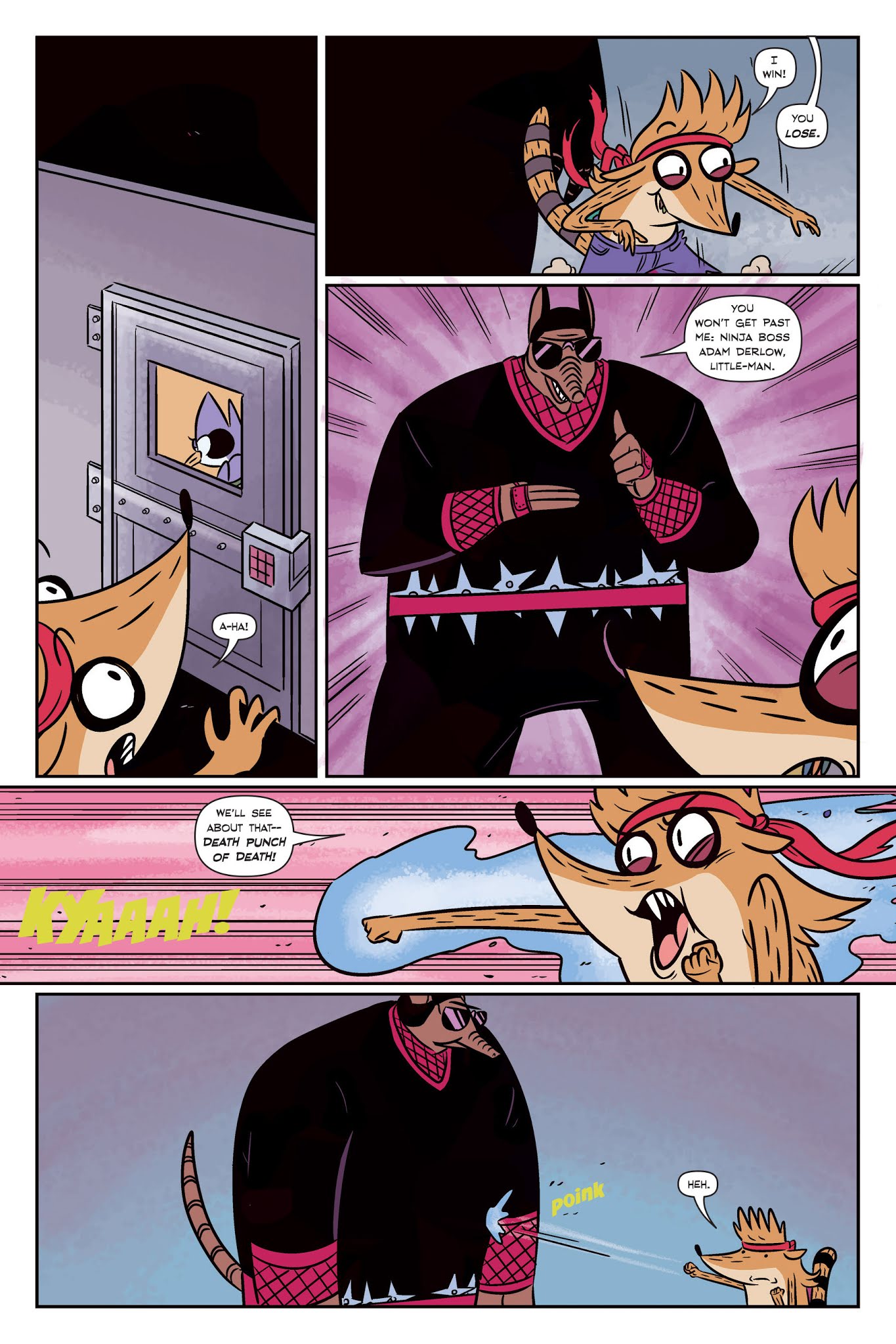 Read online Regular Show: Noir Means Noir, Buddy comic -  Issue # TPB (Part 1) - 98