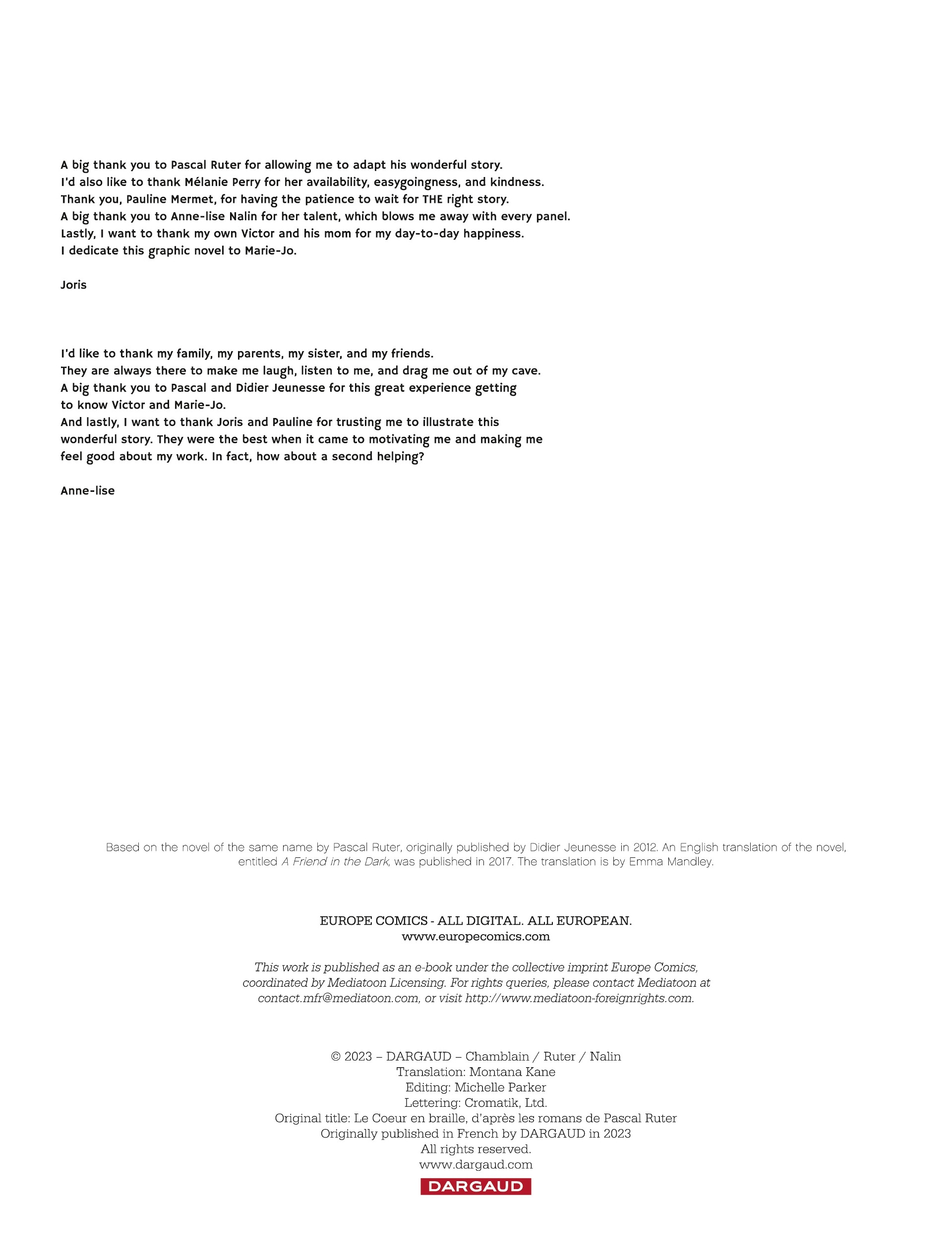 Read online My Heart in Braille comic -  Issue # TPB - 75