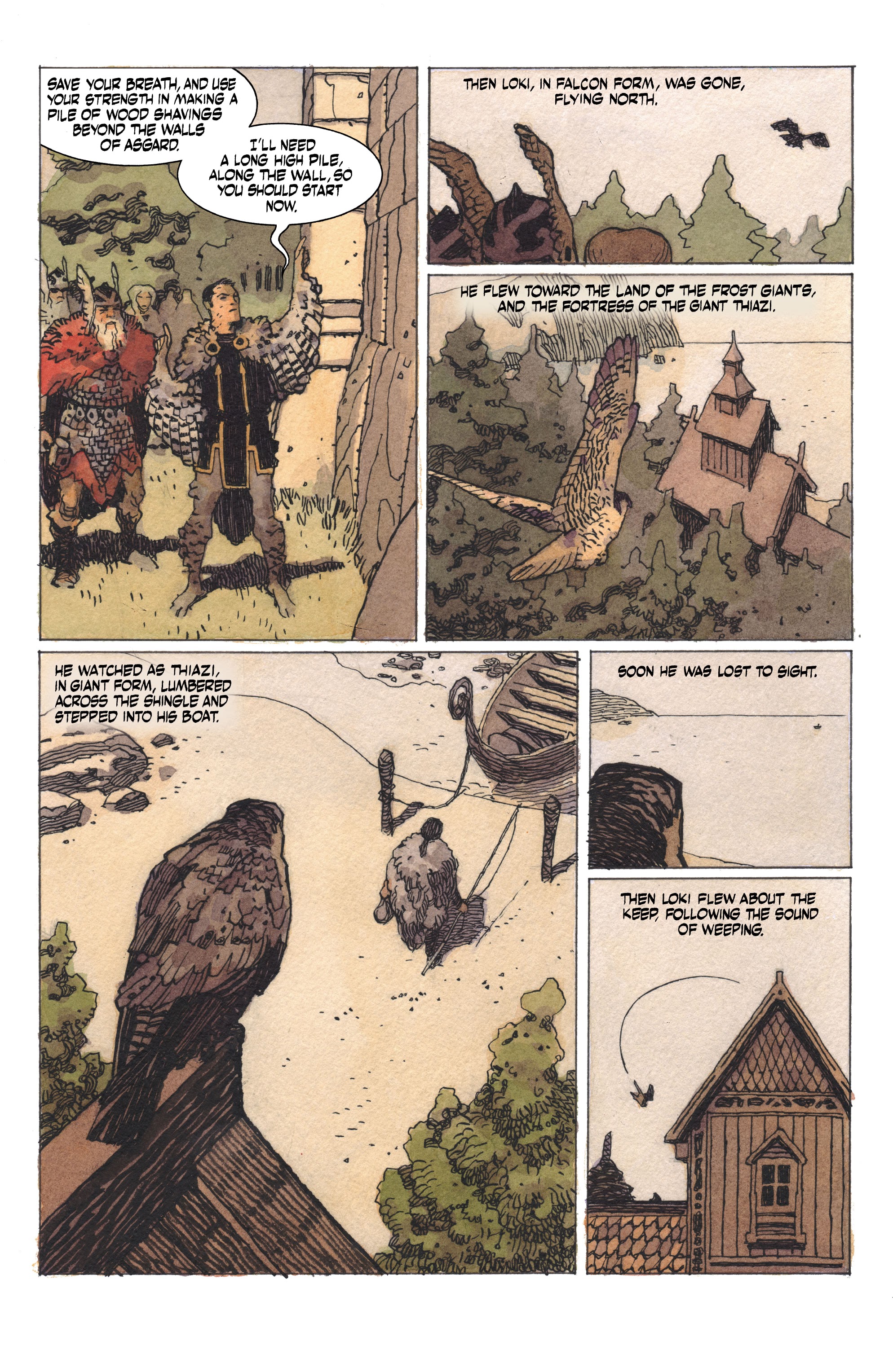 Read online Norse Mythology II comic -  Issue #5 - 17